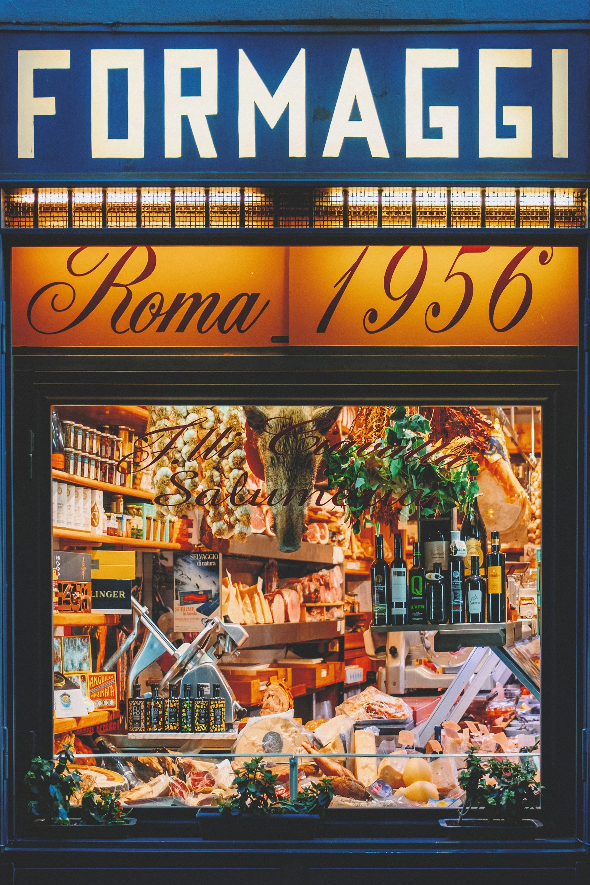 Formaggi, Roma