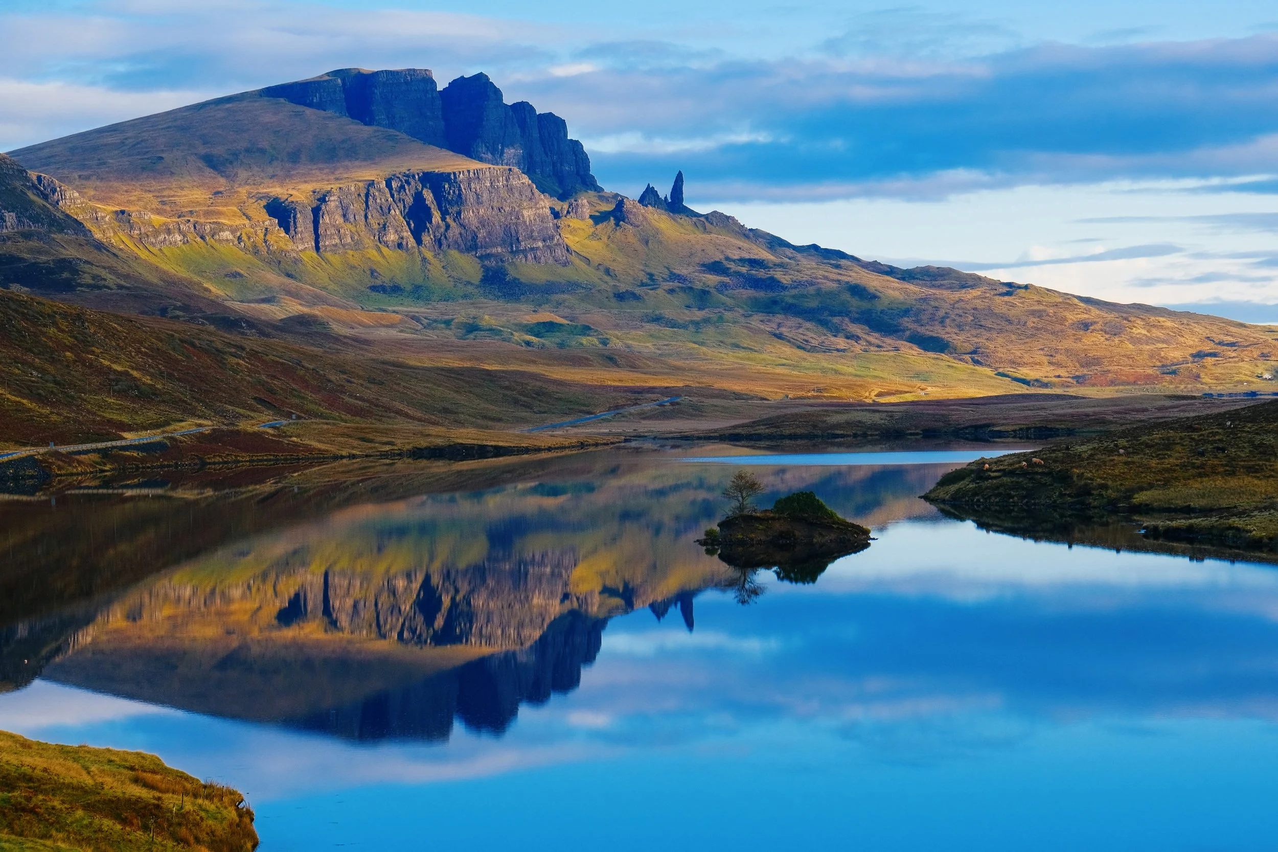 Old Man of Storr Reflection