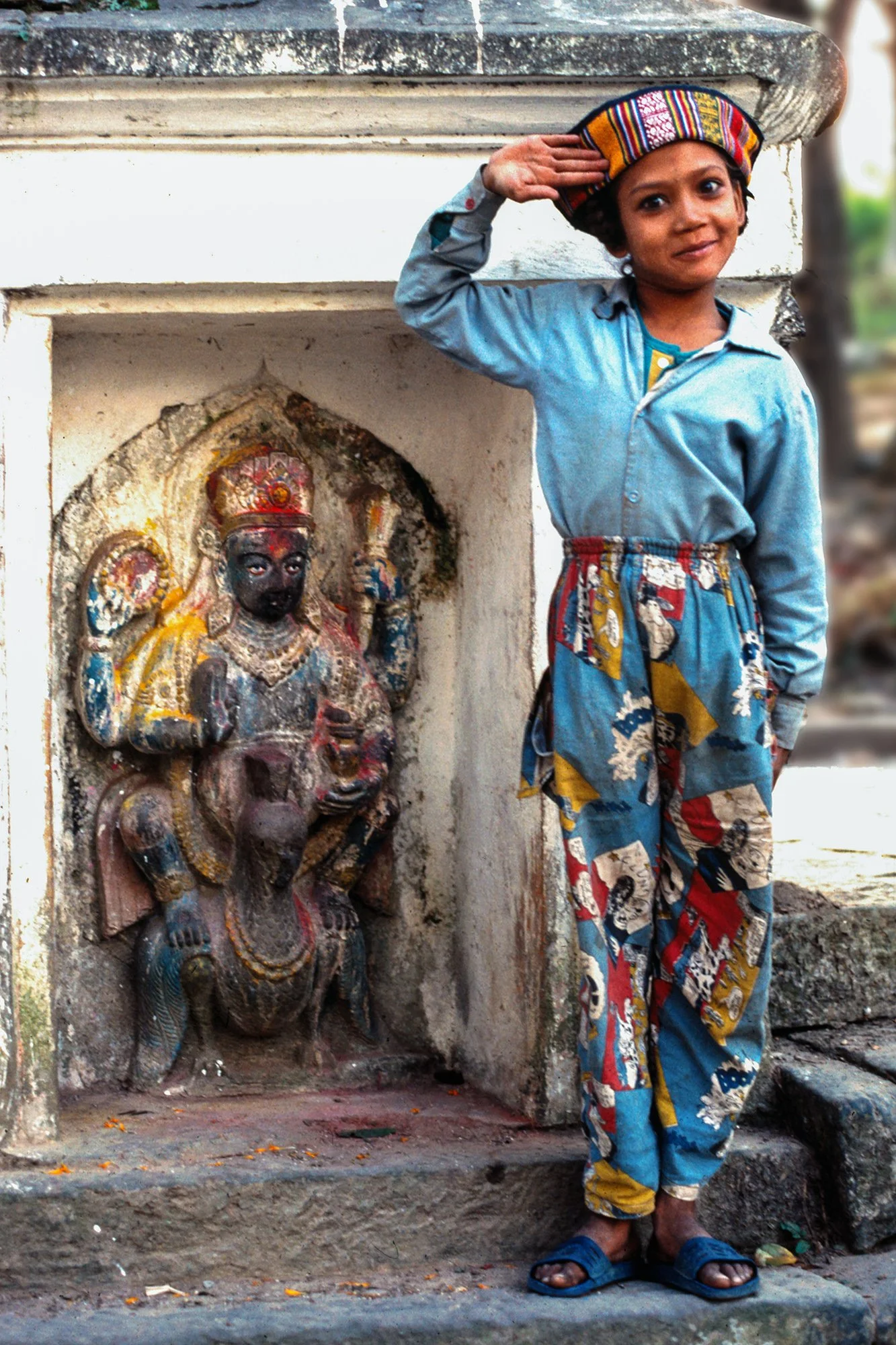 Temple Girl, Kathmandu