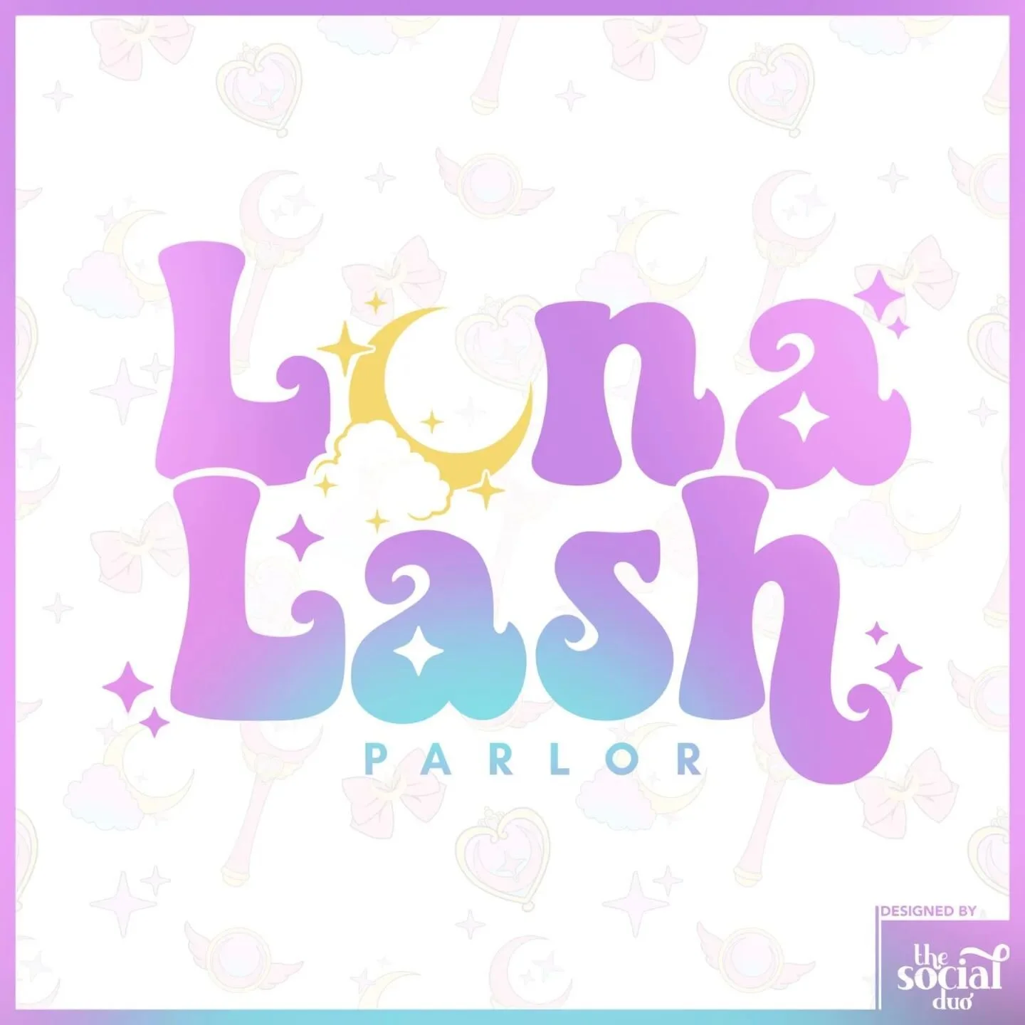We had the most fun creating a brand for something so different!

@lunalashparlor brand has such a cool vibe, and I just know I would be booking!

We are really to have worked with @moonflowersensei on multiple projects. It always means so much when 