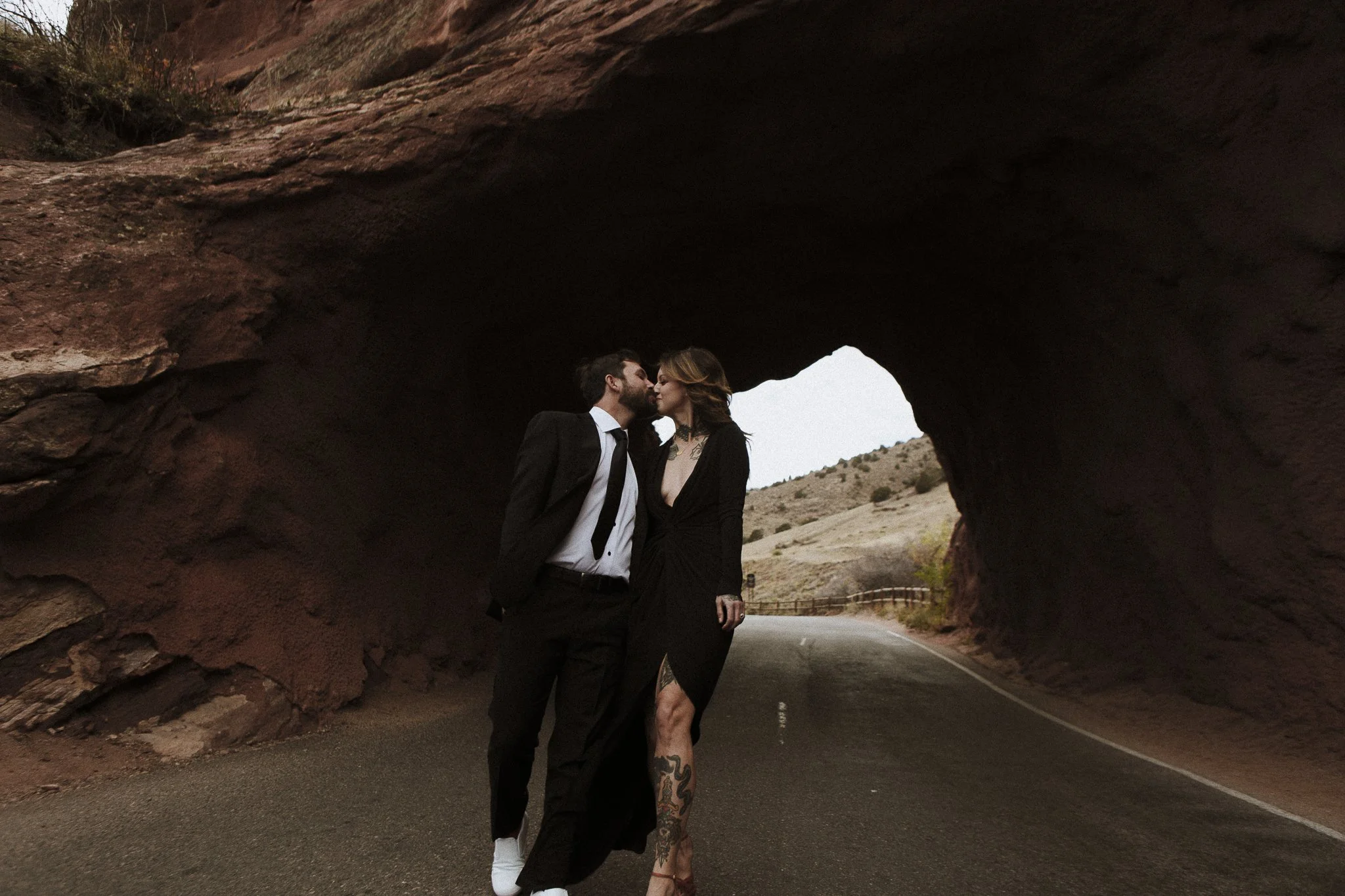 Lauren & Red's Red Rocks Engagement Session 