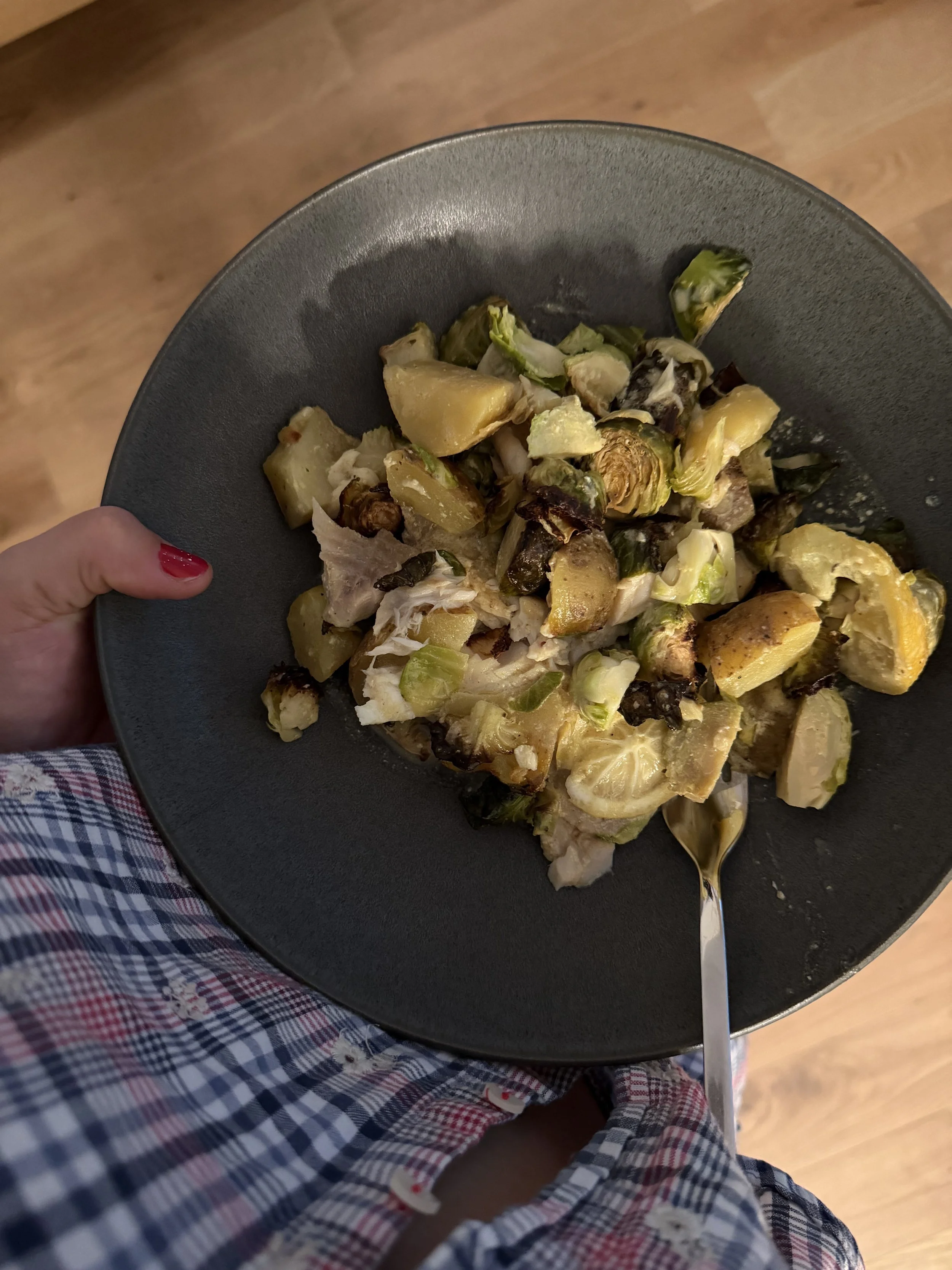 Easy 10 Minute One Pan Creamy Baked Fish