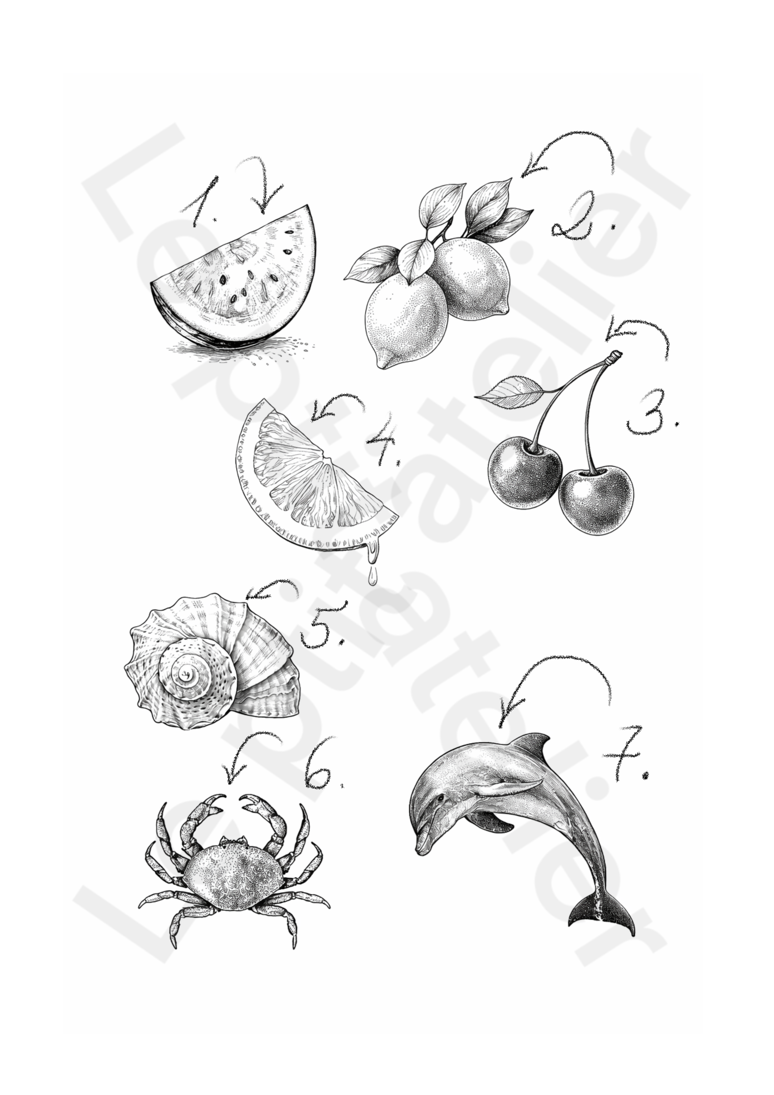 Flash tattoo tatouage