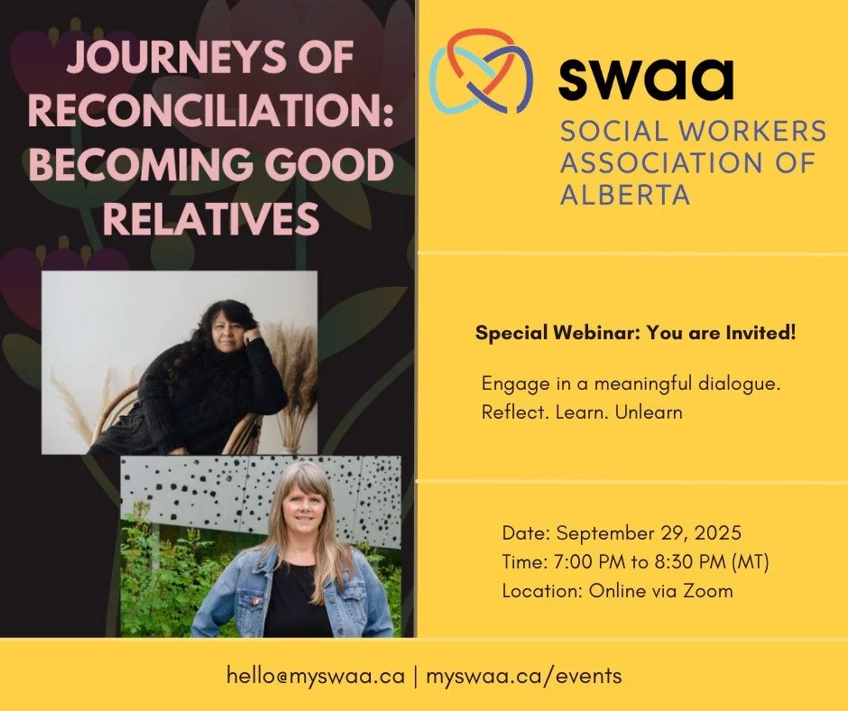 Have you registered yet? Seats are filling fast!

Journeys of Reconciliation &ndash; Becoming Good Relatives 

This engaging session will create space for reflection, dialogue, learning, unlearning, and deeper understanding. Together, we&rsquo;ll exp