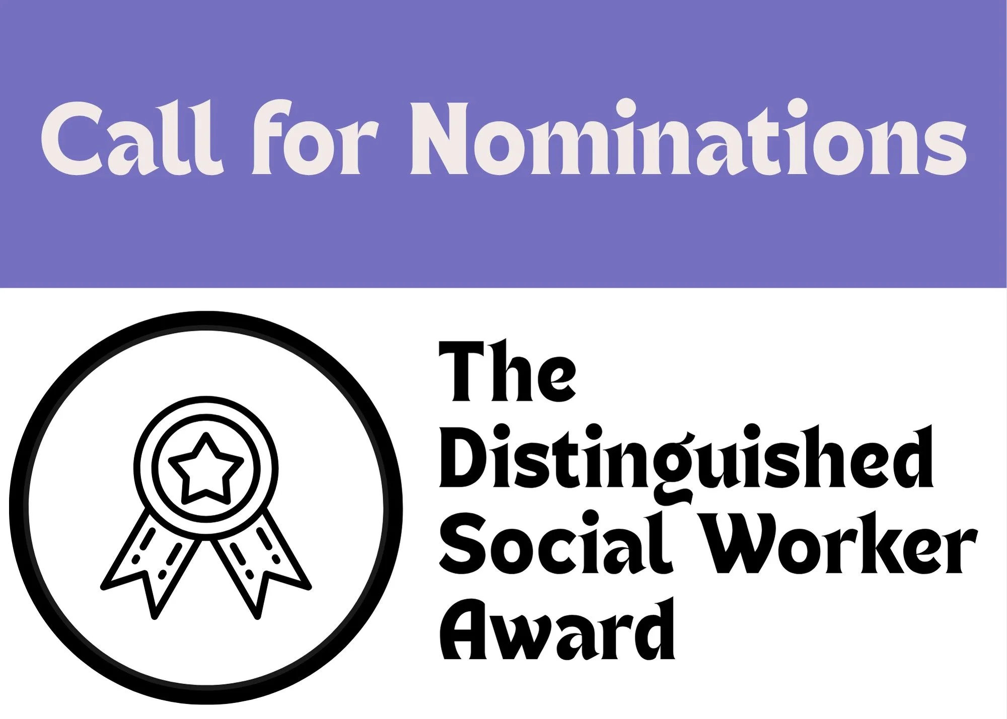 ✨ 10 Days Left! Nominate a Distinguished Social Worker ✨

Don't forget to recognize a social worker who inspires you, uplifts our community, and makes our profession stronger. If someone&rsquo;s dedication has made a real impact, now&rsquo;s the mome