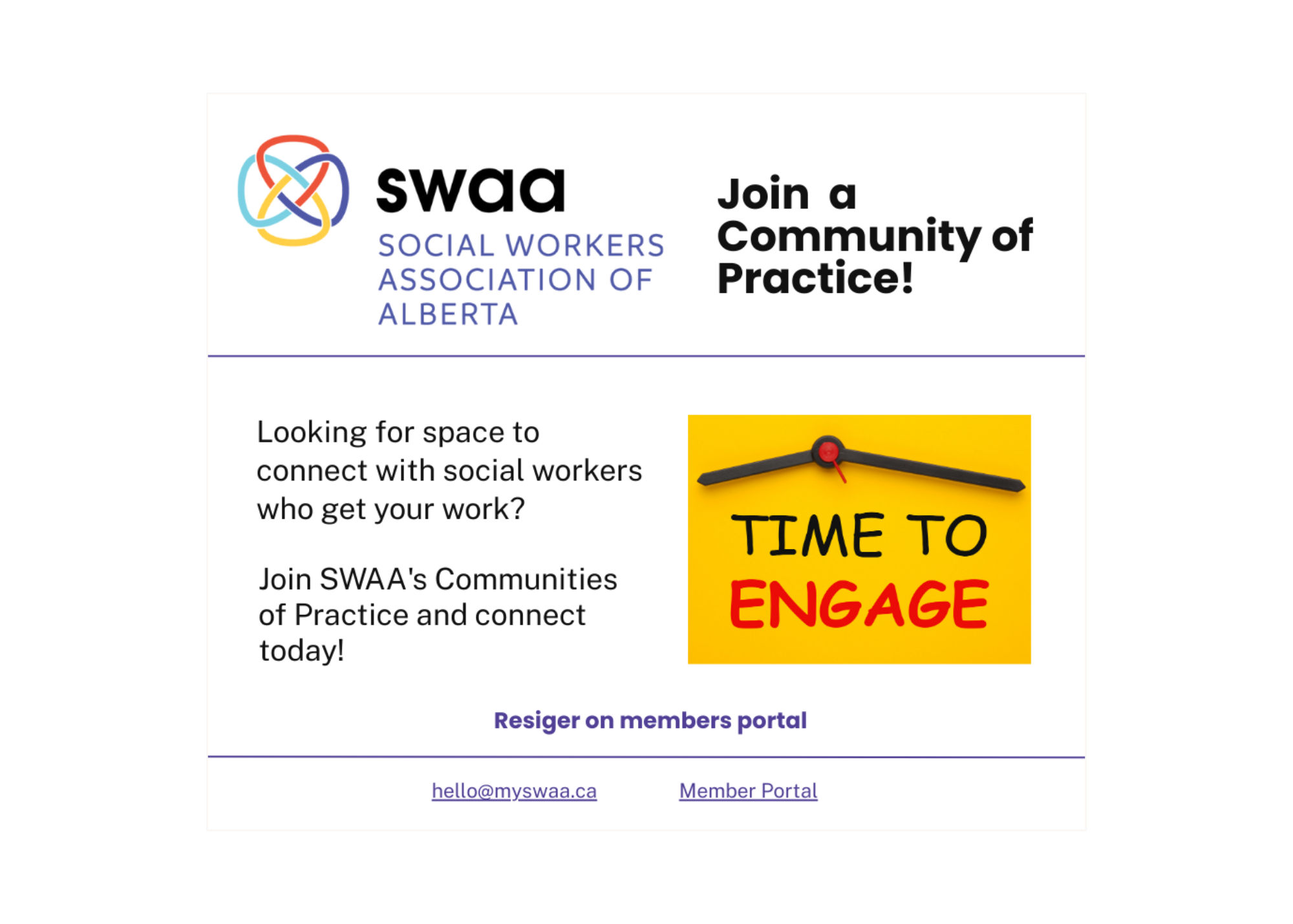 Call to Join a Community of Practice (Participants) 