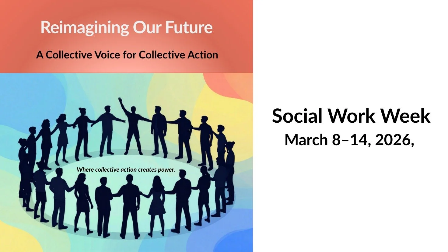 Happy Social Work Month!

This month, we celebrate the dedication, integrity, and leadership of social workers across Alberta. Thank you for the advocacy, care, and professional excellence you bring to your communities every day.

We are proud to sta