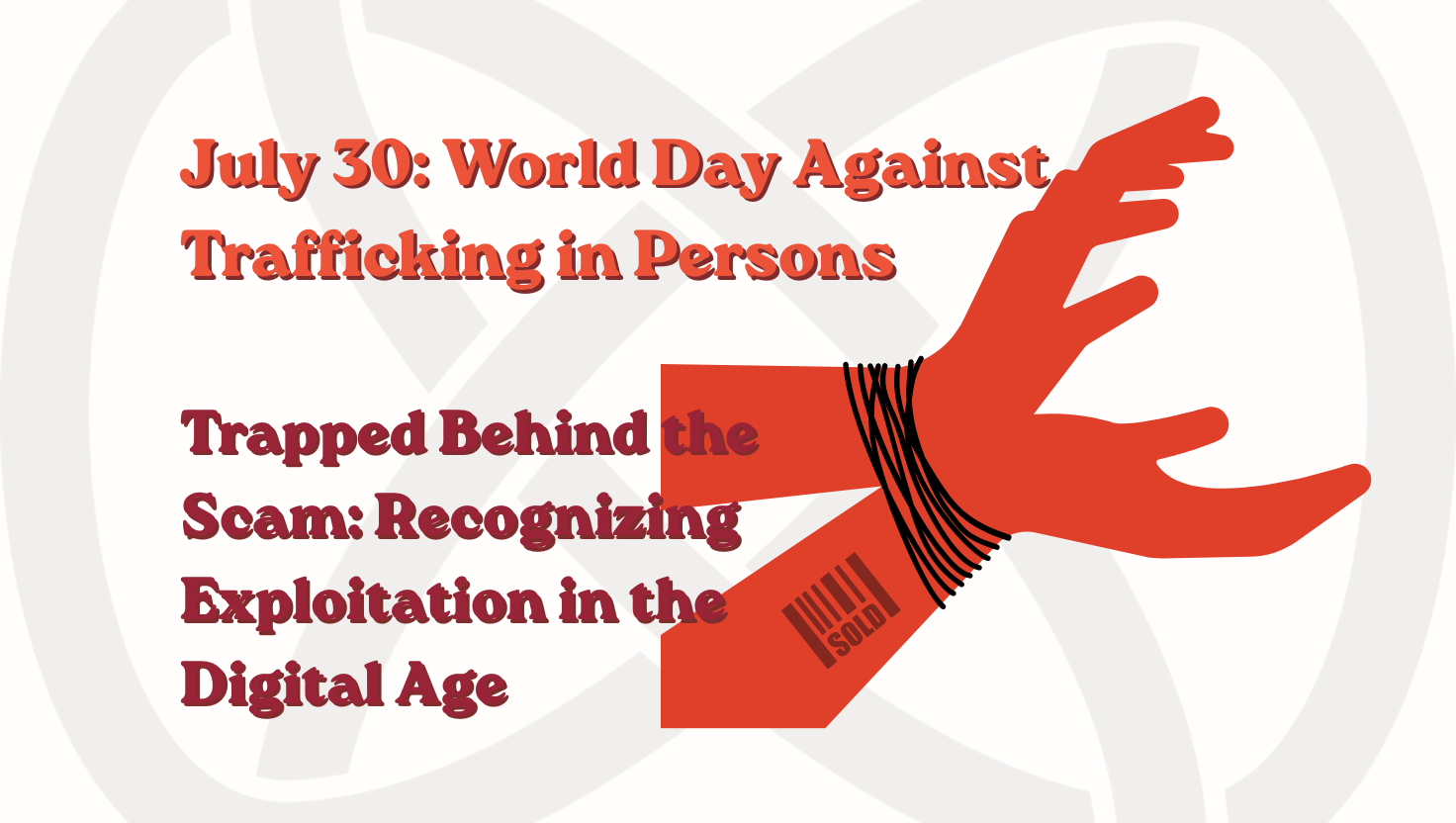 World Day Against Trafficking in Persons