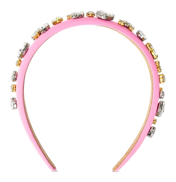 Pink Gem Headband