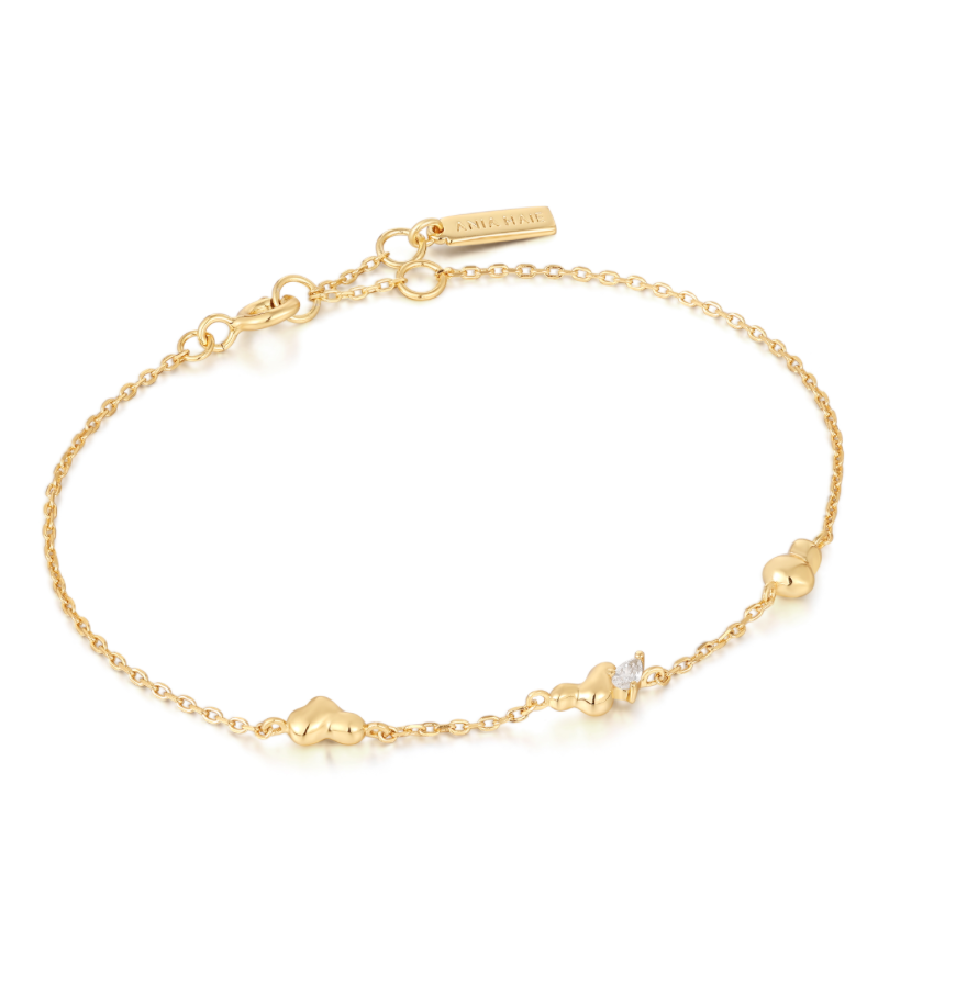 Rainbow alphabet 18 kt yellow gold twisted wire chain bracelet in Gold for  | Dolce&Gabbana® US