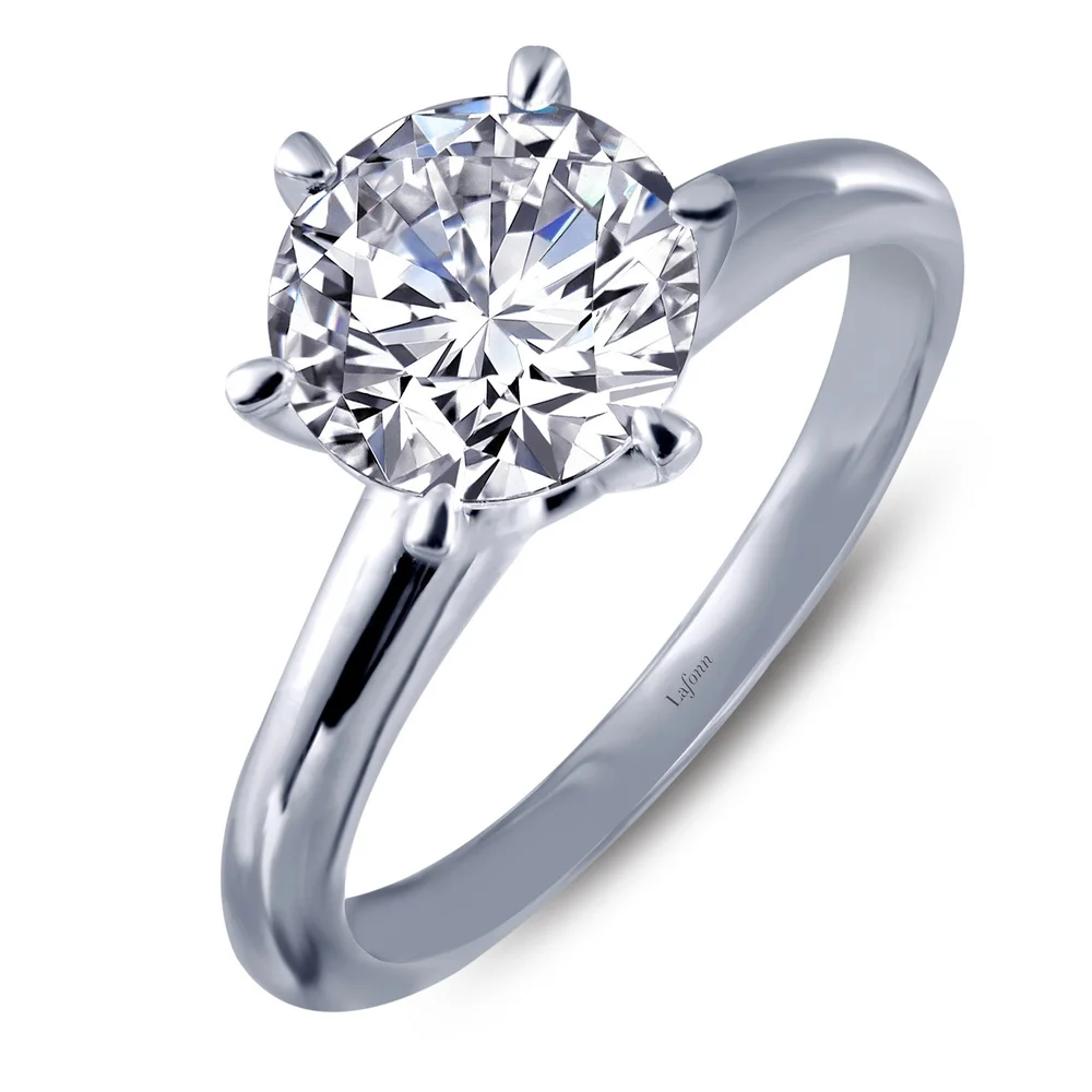 Diamond Solitaire Ring — Either Ore Jewelers Strawbridge