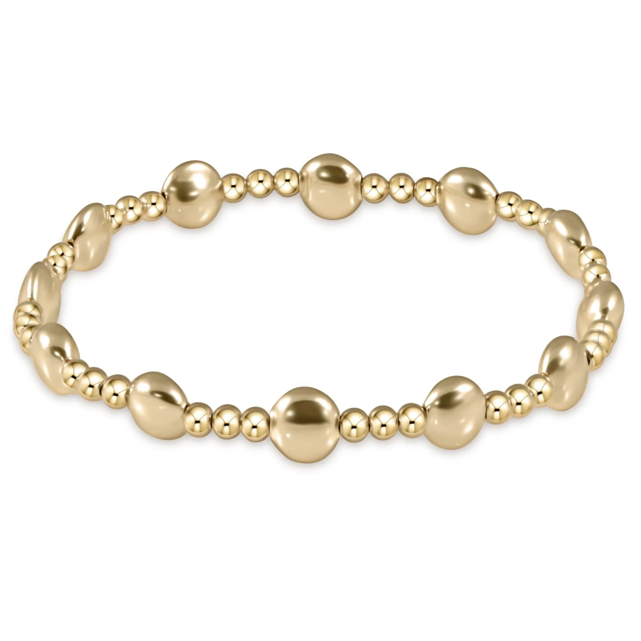 Honesty Sincerity Gold 6mm Bracelet