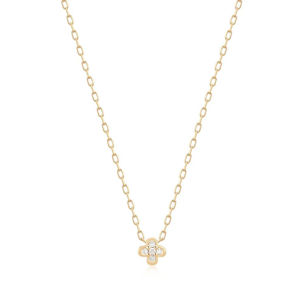 CARYS | Lab Grown Diamond Clover Necklace