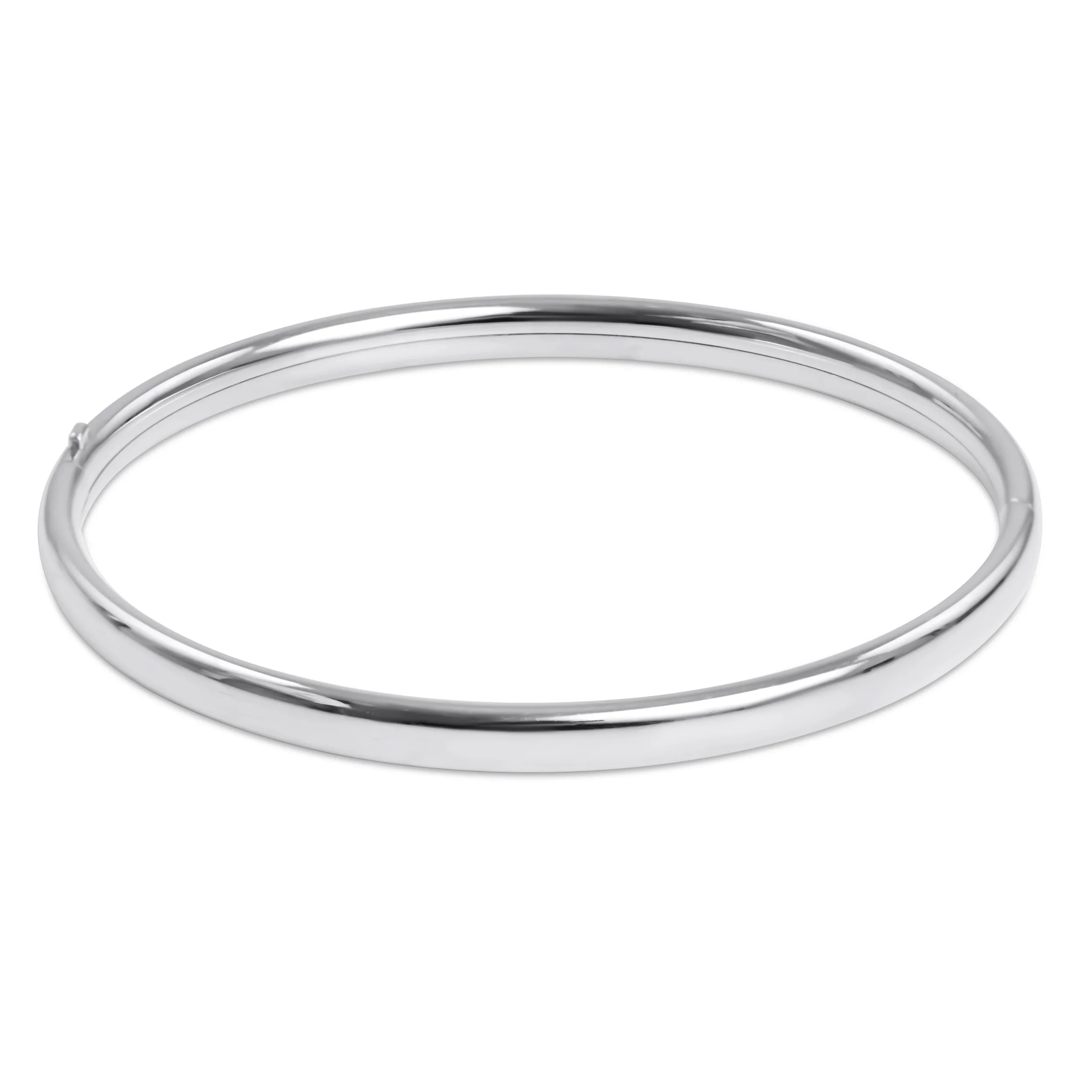 Cherish Sterling Bangle Bracelet Small