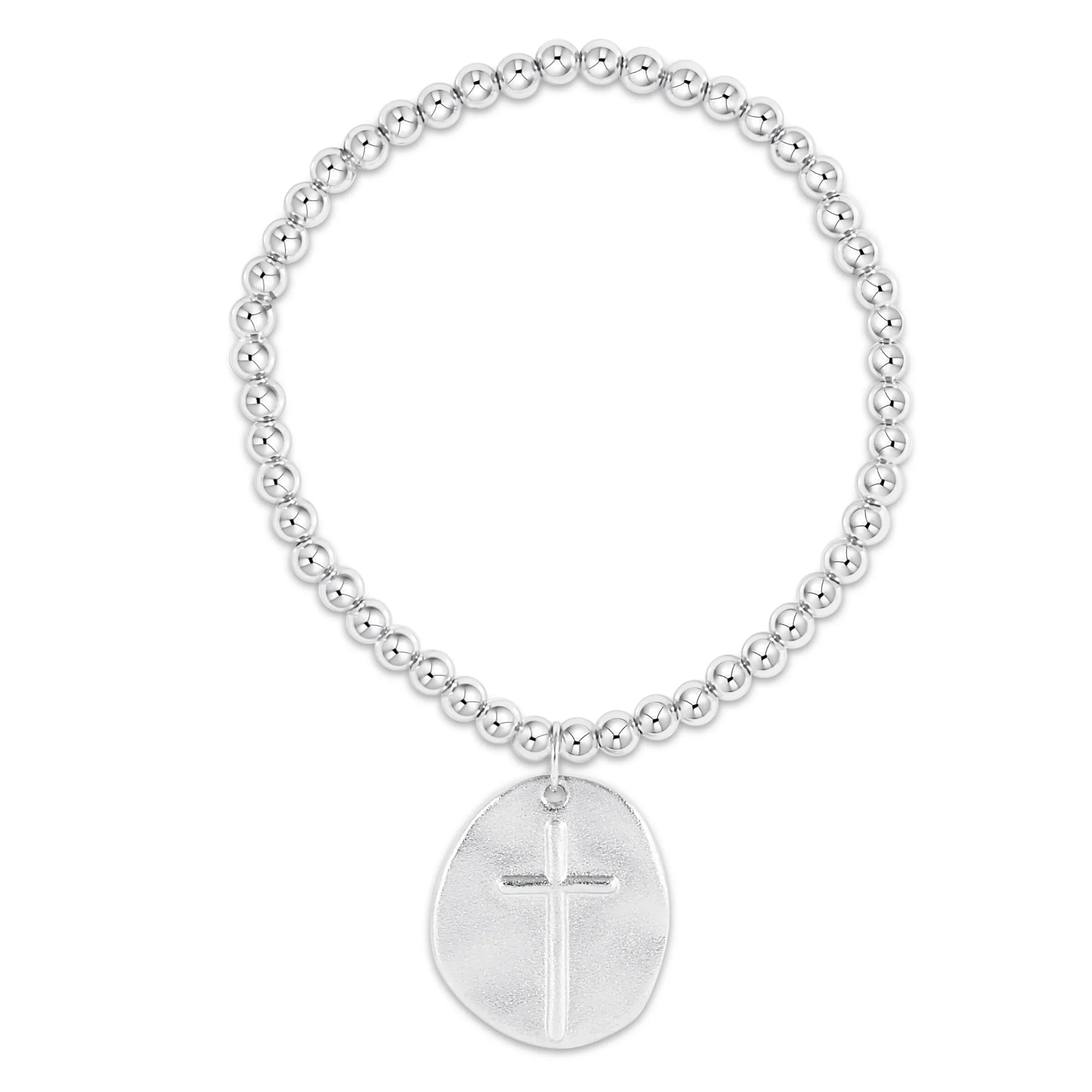 Classic Sterling 4mm Bracelet - Inspire Sterling Disc