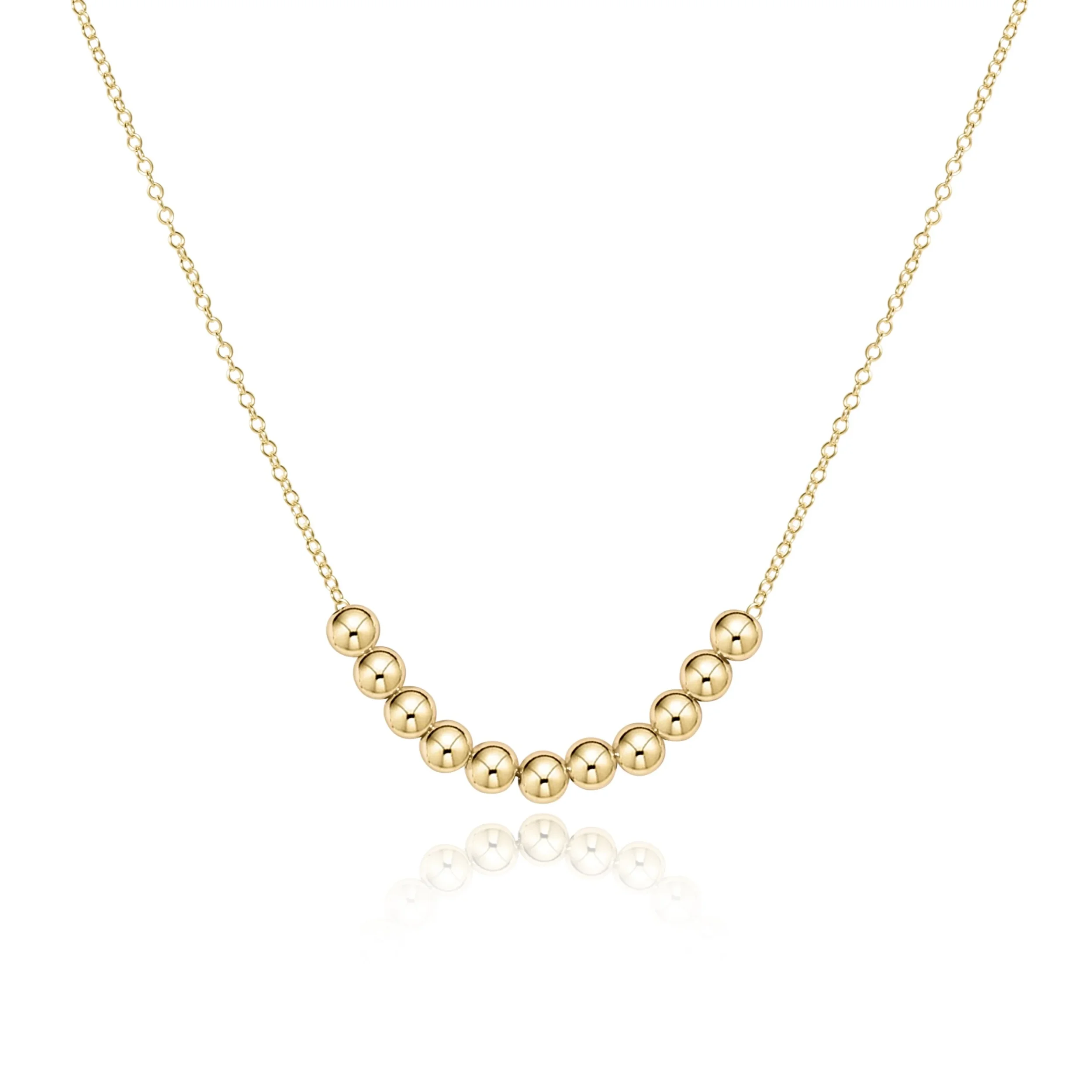 16" Necklace Gold - Beaded Bliss Gold