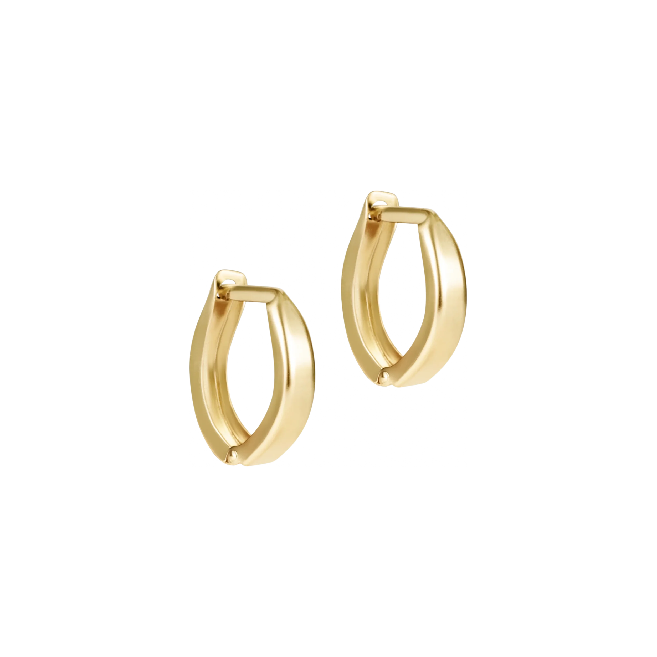 Huggie Gold 0.5" Hoop