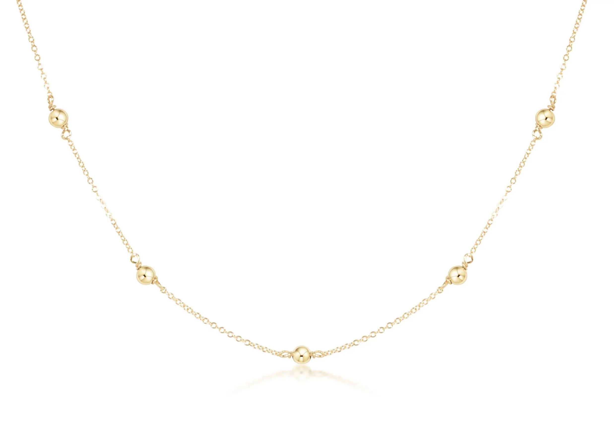 Choker Simplicity Chain Gold - Classic Gold 4mm