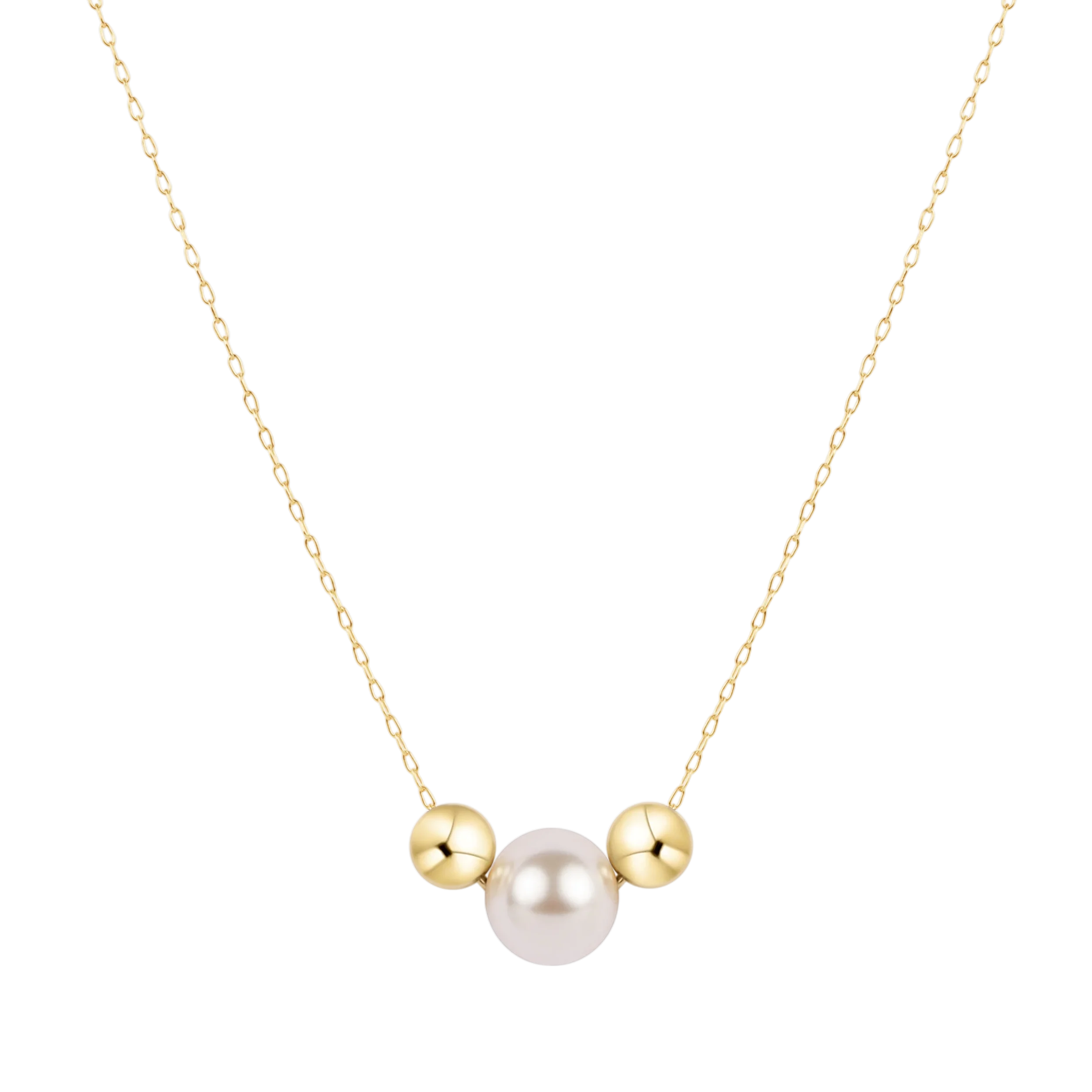 16" Necklace Gold - Purpose Pear