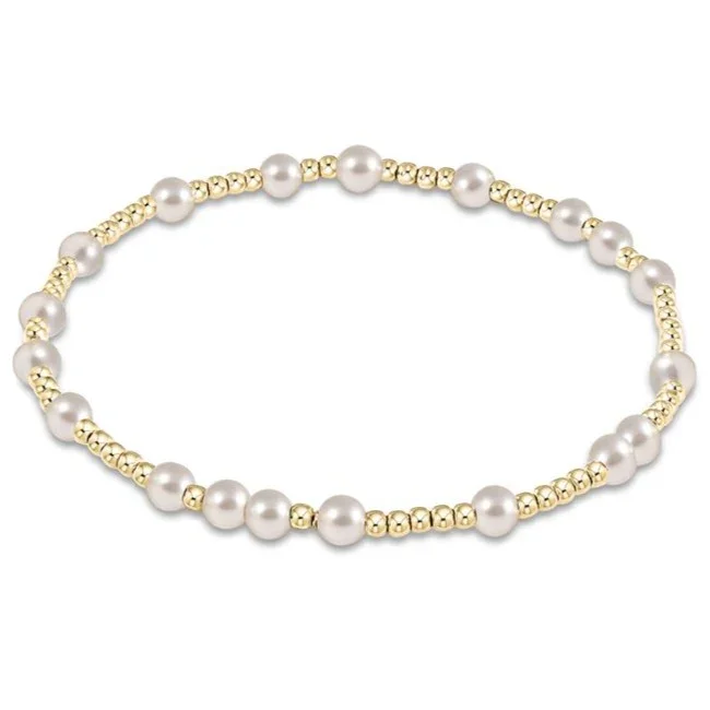 Hope Unwritten Pearl 4mm Bracelet