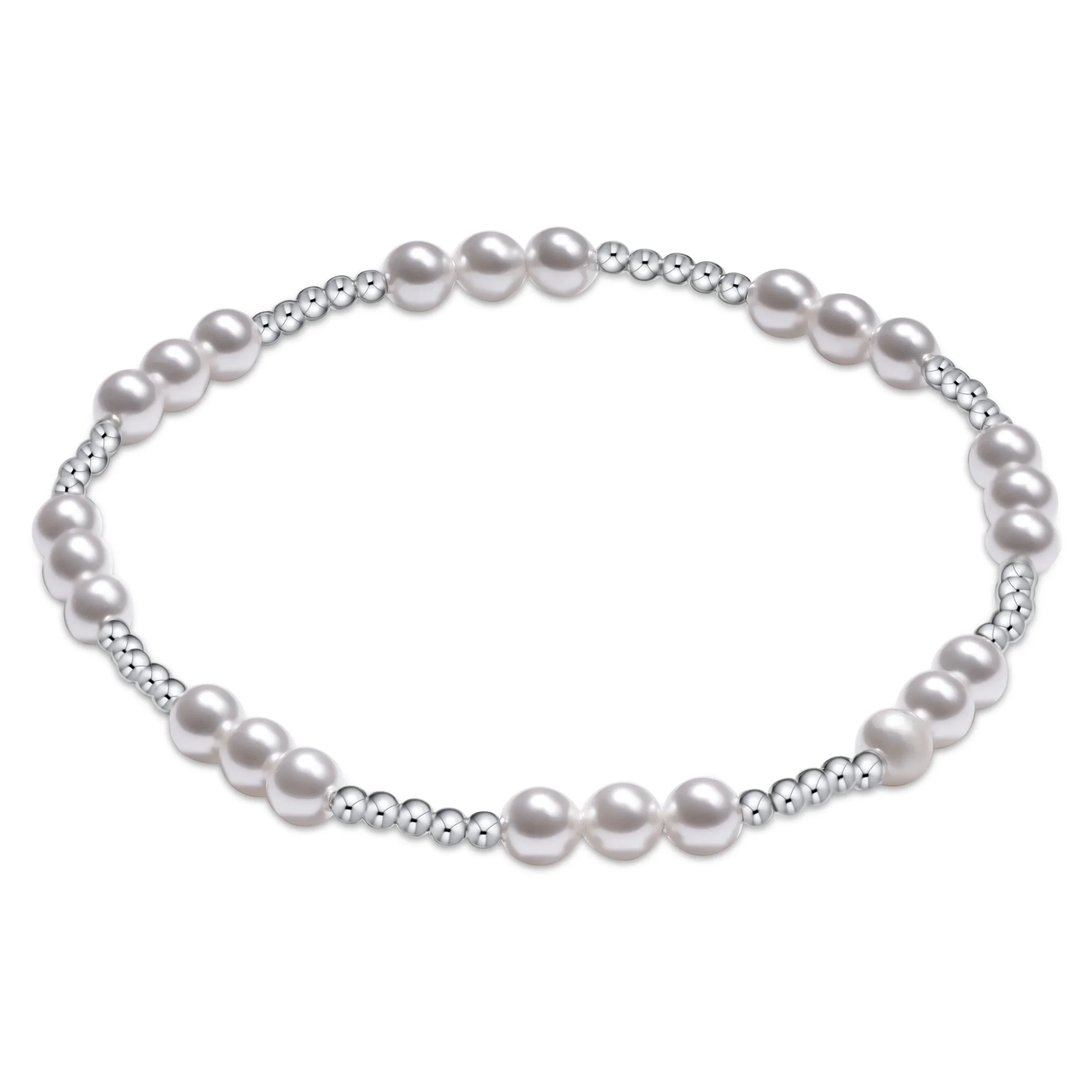 Joy Pearl 4mm Sterling Bracelet