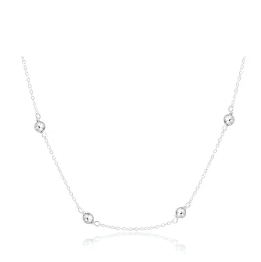 Choker Simplicity Chain Sterling - Classic Sterling 4mm
