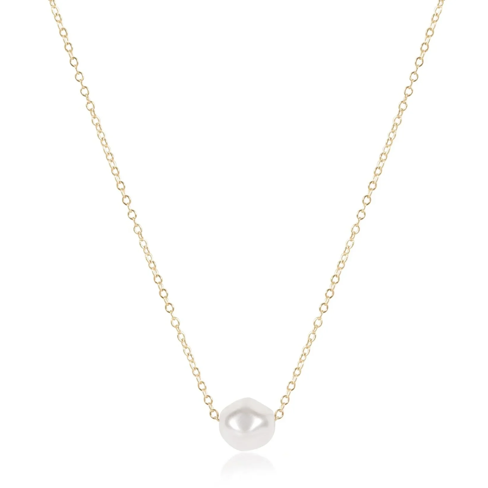 16" Necklace Gold - Admire Pearl