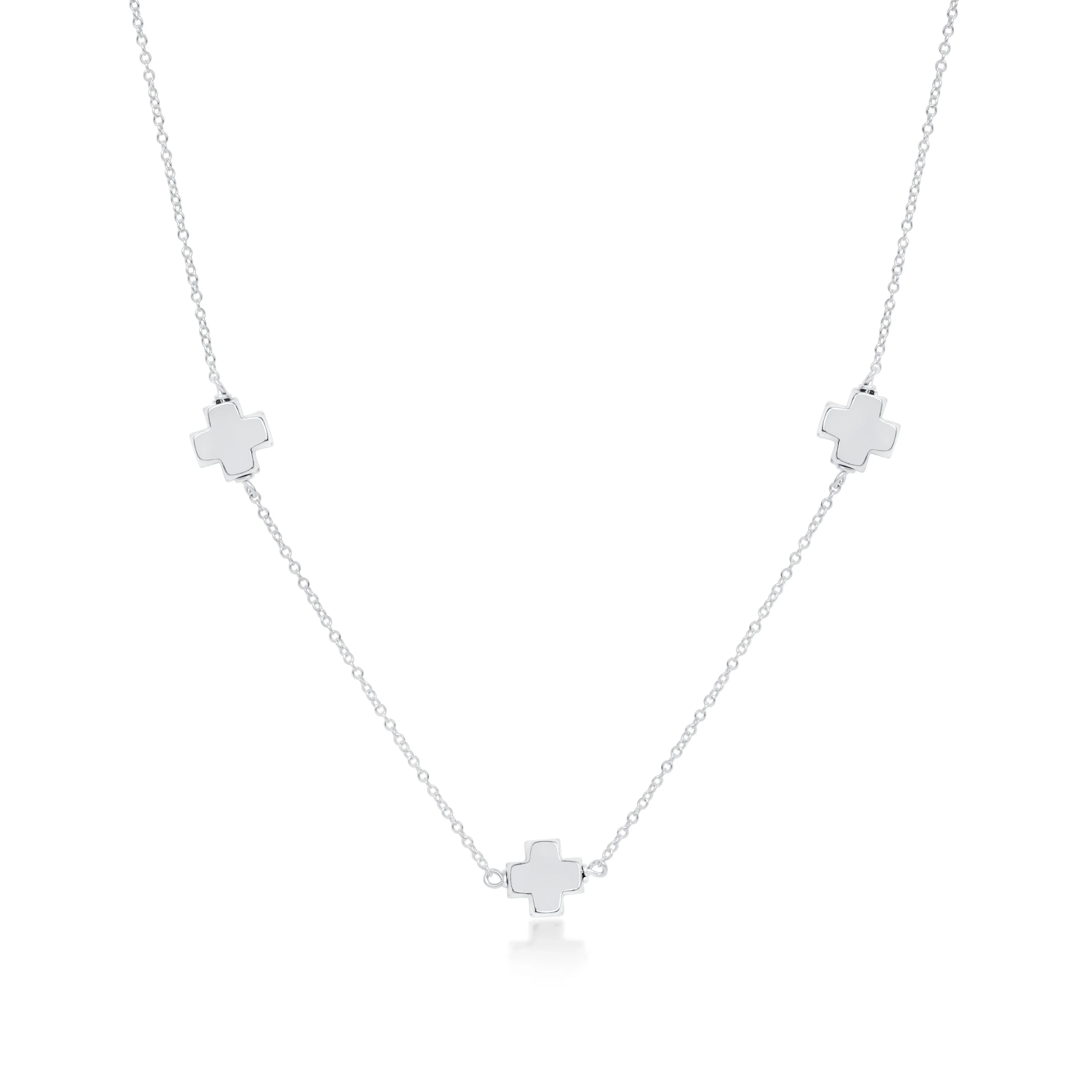Choker Simplicity Chain Sterling - Signature Cross Sterling
