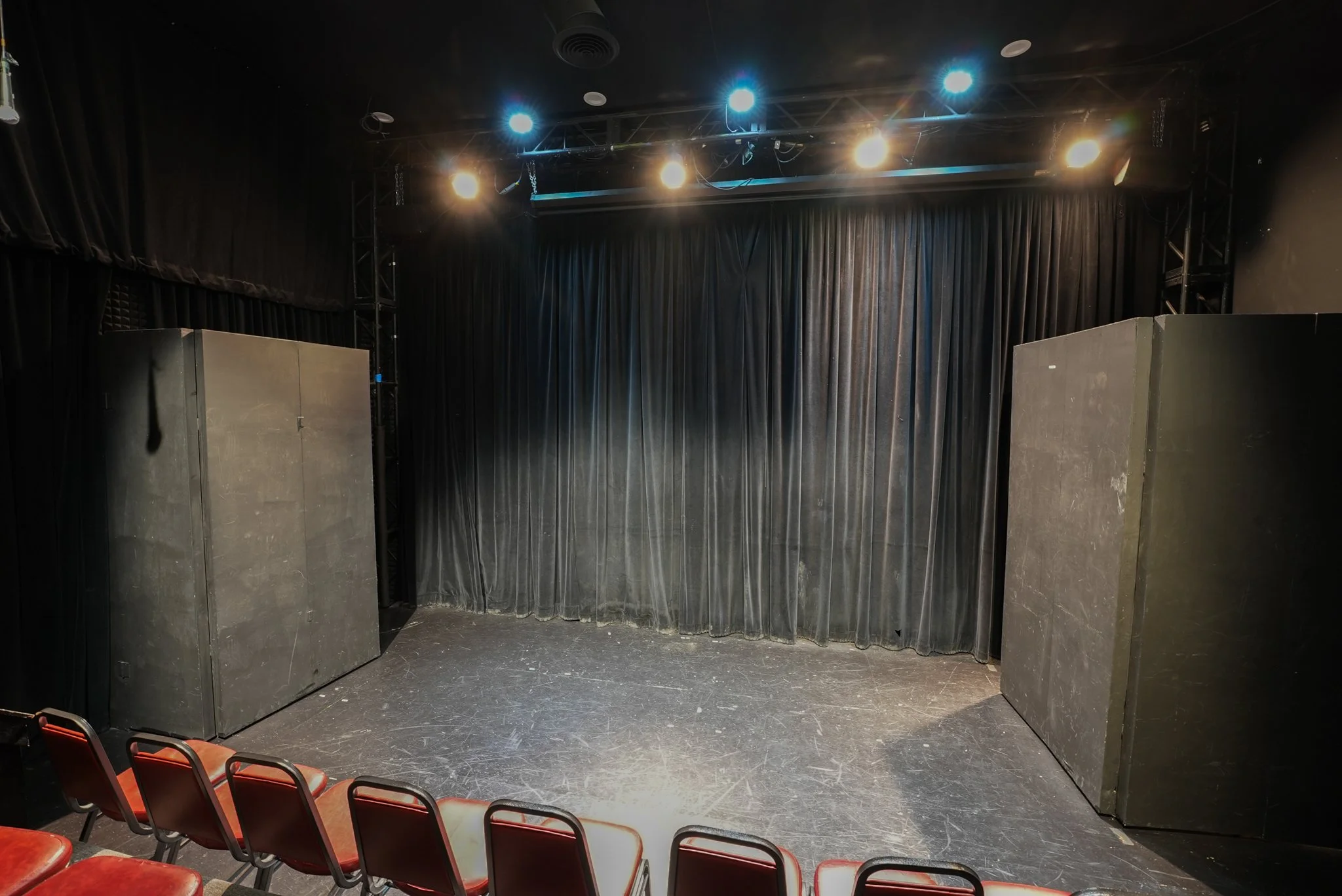 Stage w/ Theatrical Lights