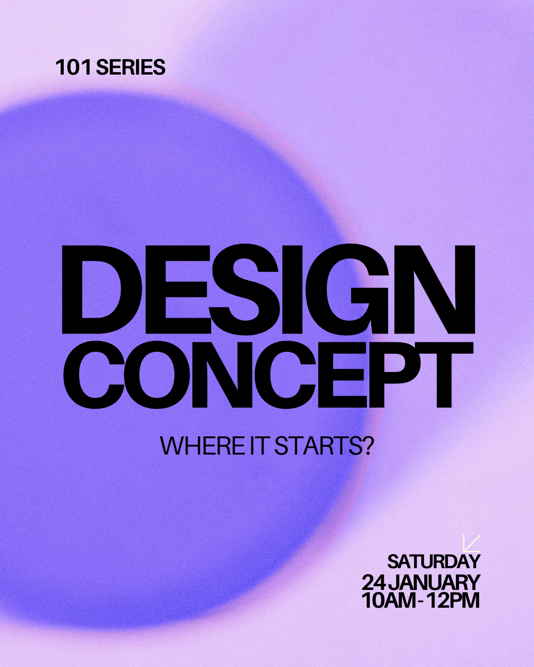 Jan 24: 101 Design Concept