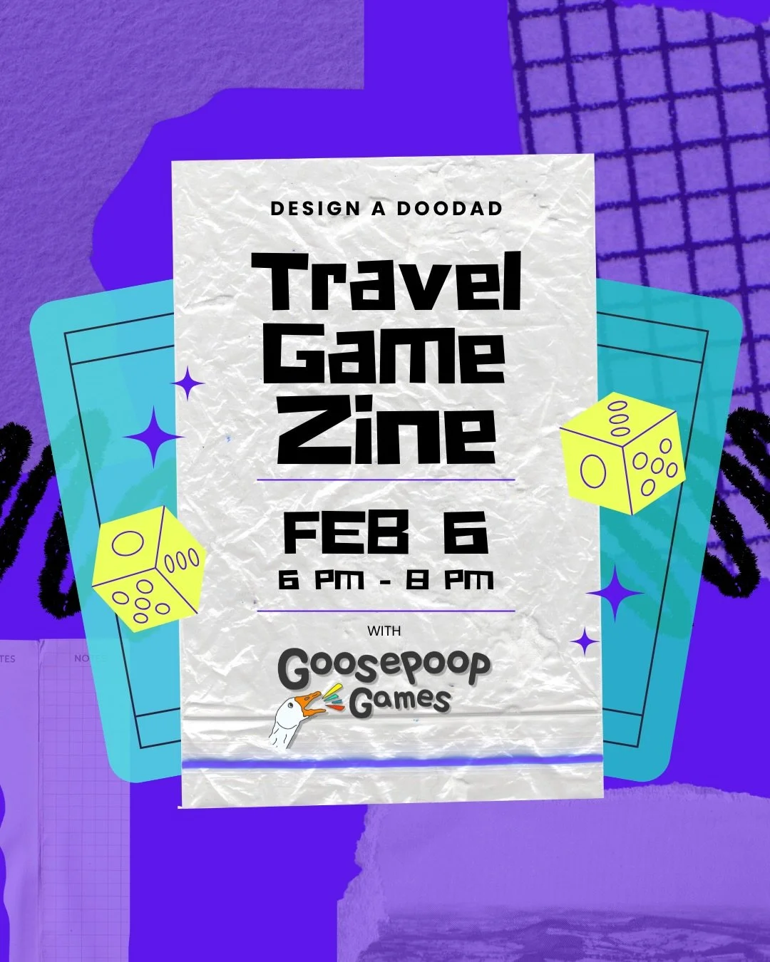 🎲 GAMES! GAMES! GAMES! We all enjoy games, but some games are meant to be experienced with other people, in-person, on-the-go, and at your destination. Play a game beyond screens and controllers, take this game with you on your travels. It&rsquo;ll 