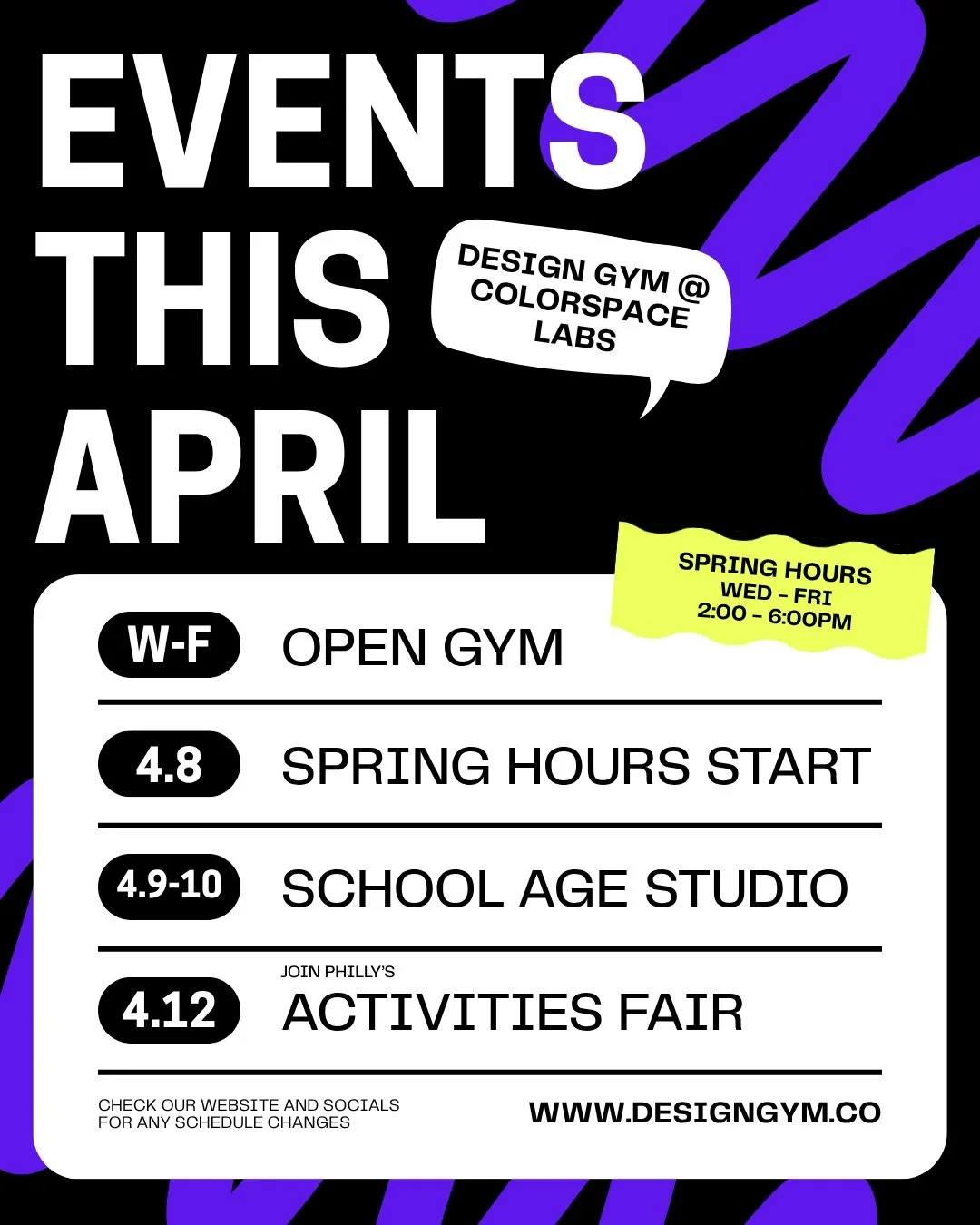 🌱 It is spring at our community design studio, and we can&rsquo;t wait for you to visit us soon!

🖊️ Thursday-Friday, April 9-10, 12:30-3:30/5:30PM: SCHOOL AGE STUDIO
@phillyschools half-days are upon us and our youth designers will explore studio 