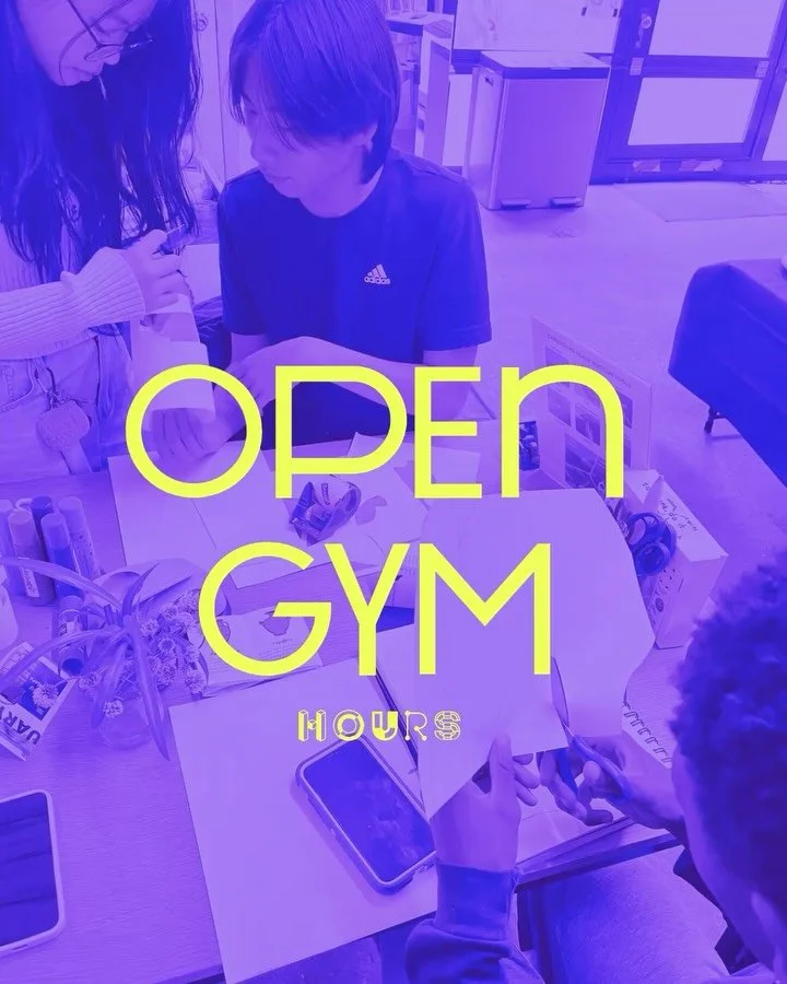 Join us Saturdays from 9:00-11:00AM for OPEN GYM to discover and explore design! Featuring mini projects, creative exercise and play from our Studio Classes and Design 101/Design A Doodad workshops. Come join us whether you 3, 13 or 30 we want to kee