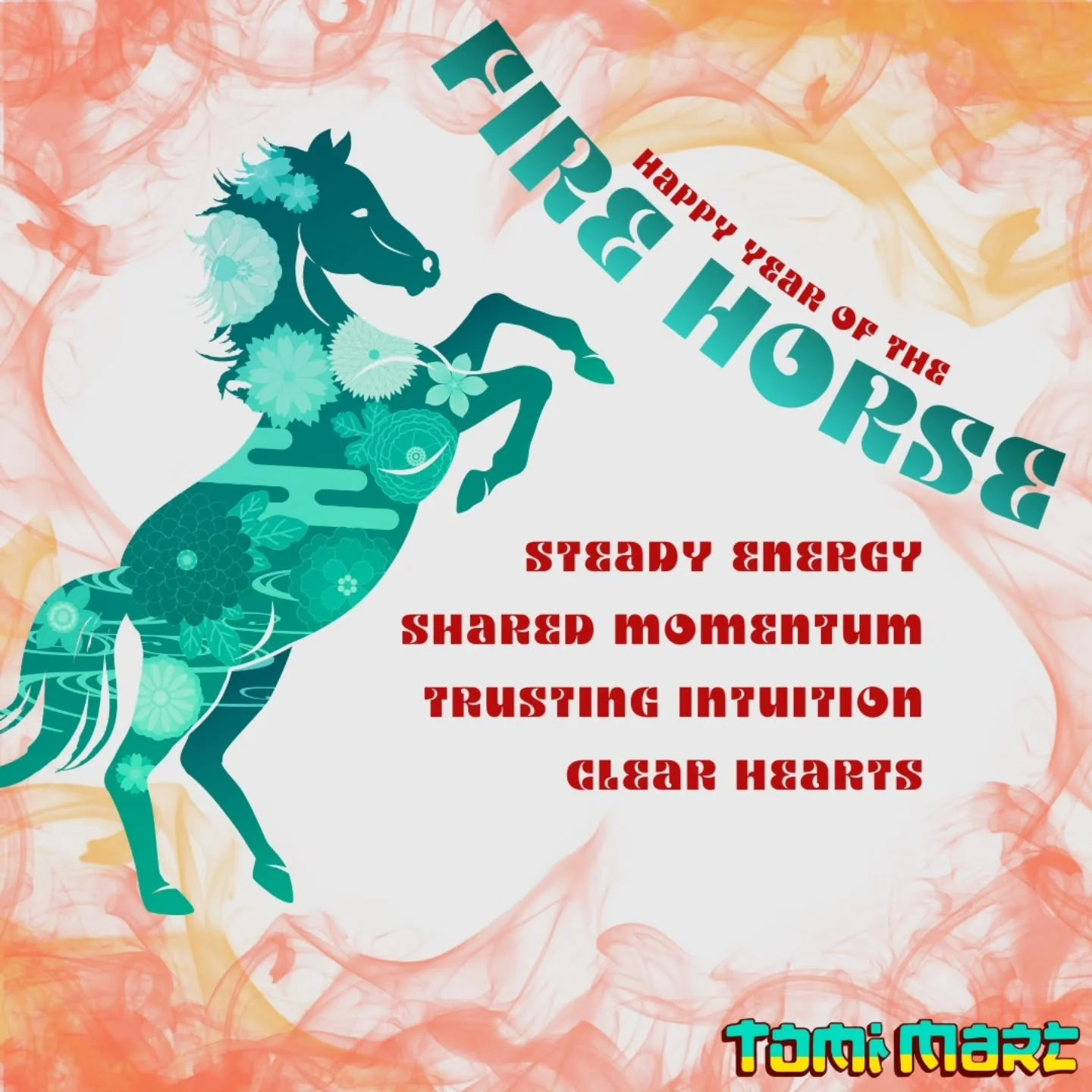 🔥🐴 YEAR OF THE FIRE HORSE 🐴🔥

This year brings the energy of Fire paired with the Horse. Bold, fast-moving, strong intuition, and fiercely independent. The Fire Horse pushes life out of holding patterns and into movement. 

It encourages authenti