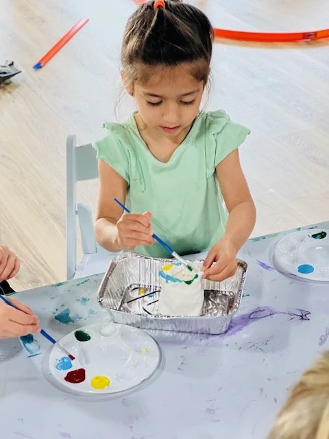 Science and STEM birthday party at Shake it Off Scarsdale