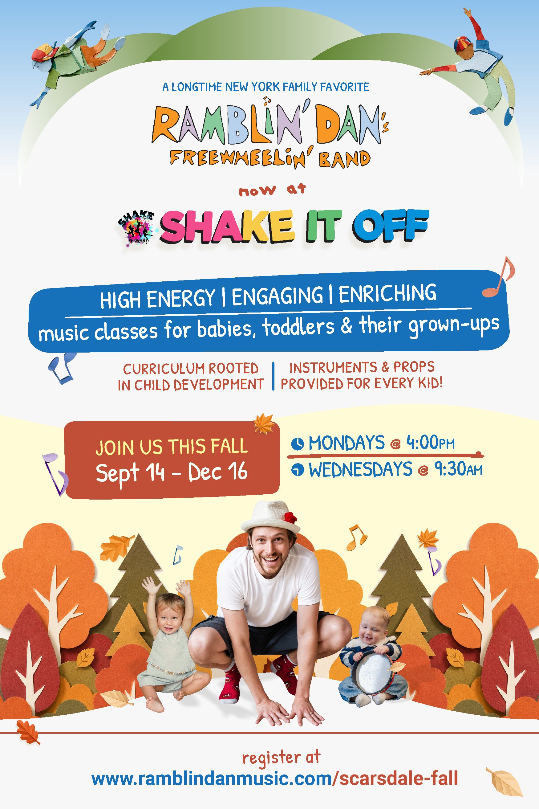fall classes, toddler classes