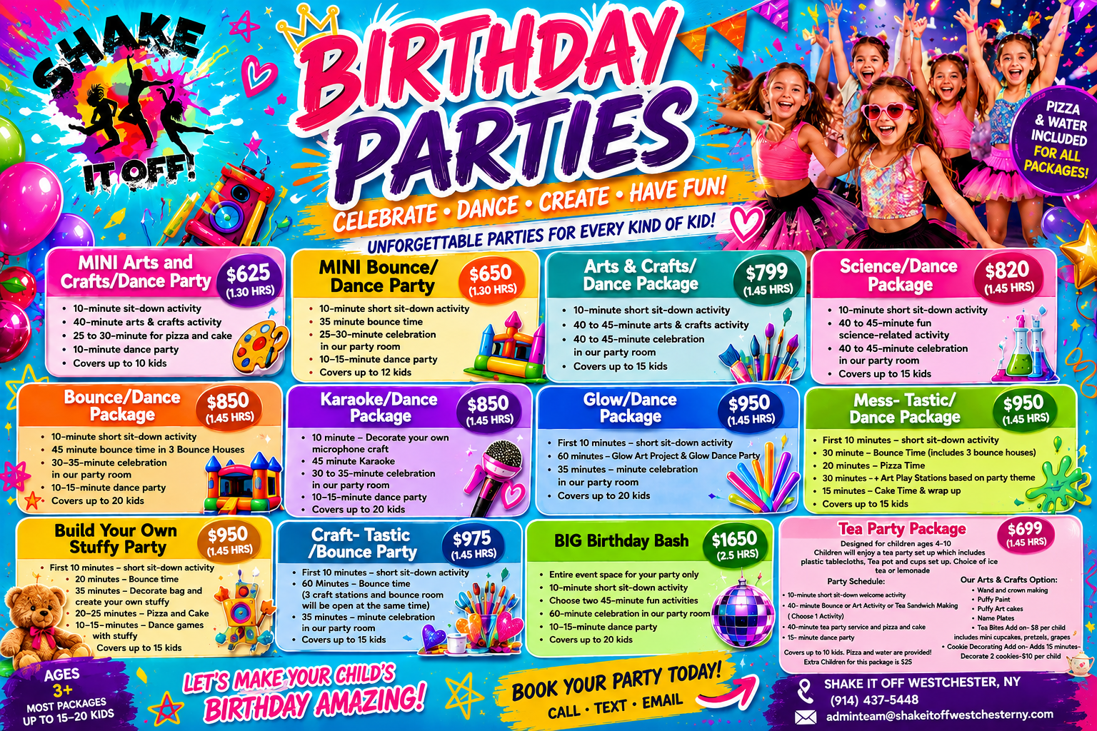 Children's Birthday Parties Scarsdale, Karaoke parties for kids in Westchester