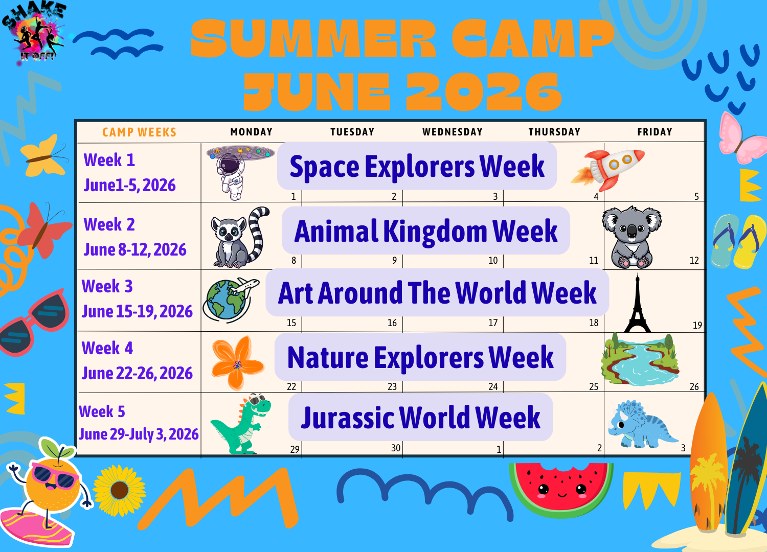 Summer camp in Westchester, NY June 17-21, indoor camp, fun camp for kids in Westchester, NY
