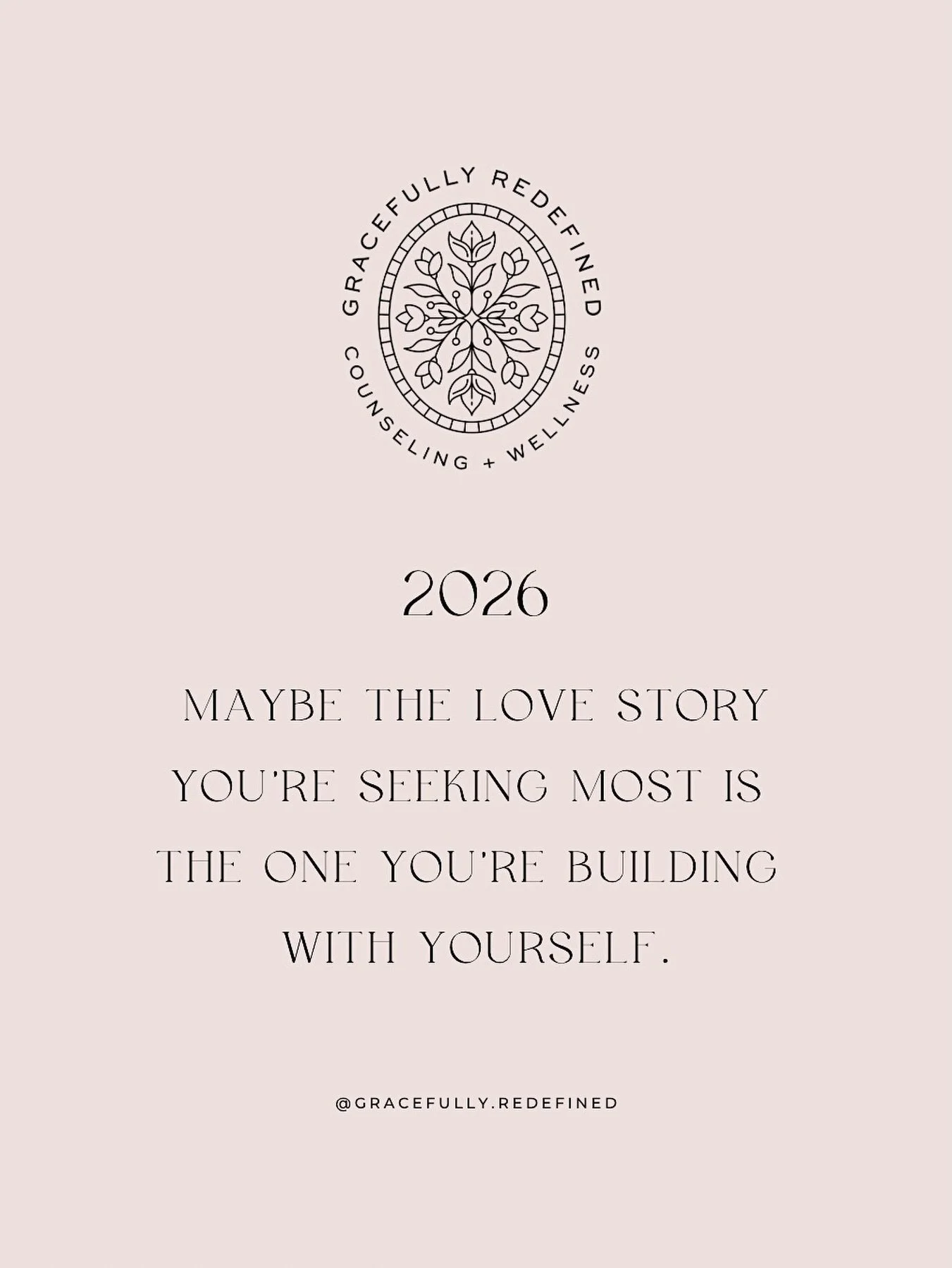 .
.
Maybe the love story you&rsquo;re seeking most is the one you&rsquo;re building with yourself.

So often we are taught to look outward for love, safety, and reassurance&mdash;reaching beyond ourselves before learning how to rest within. Yet heali
