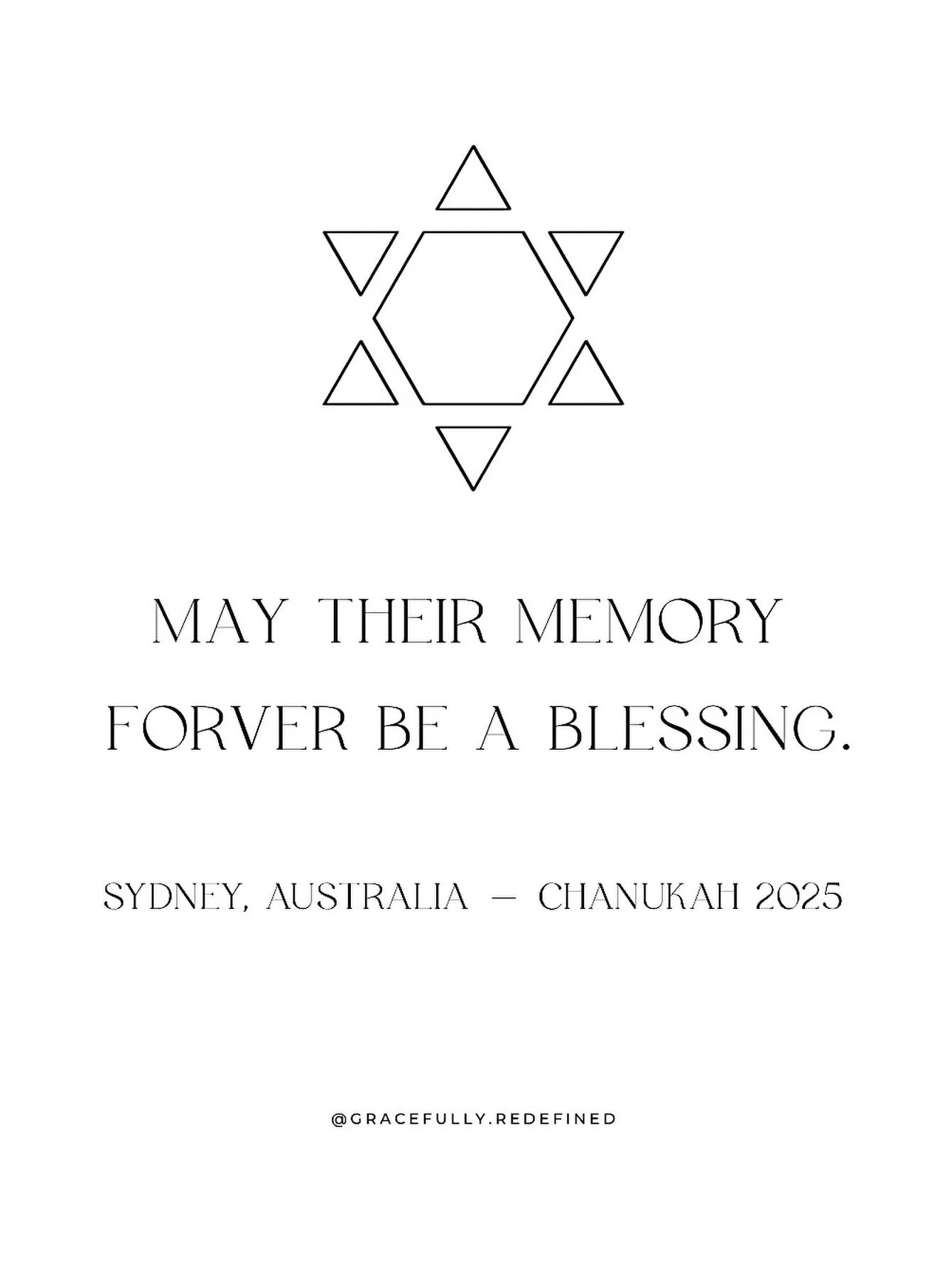 .
.

To the families and loved ones, our hearts are with you. As one people, we mourn the lives taken in Bondi Beach, Sidney Australia and extend our deepest condolences to the families, their loved ones, and our entire Jewish community&mdash;may you
