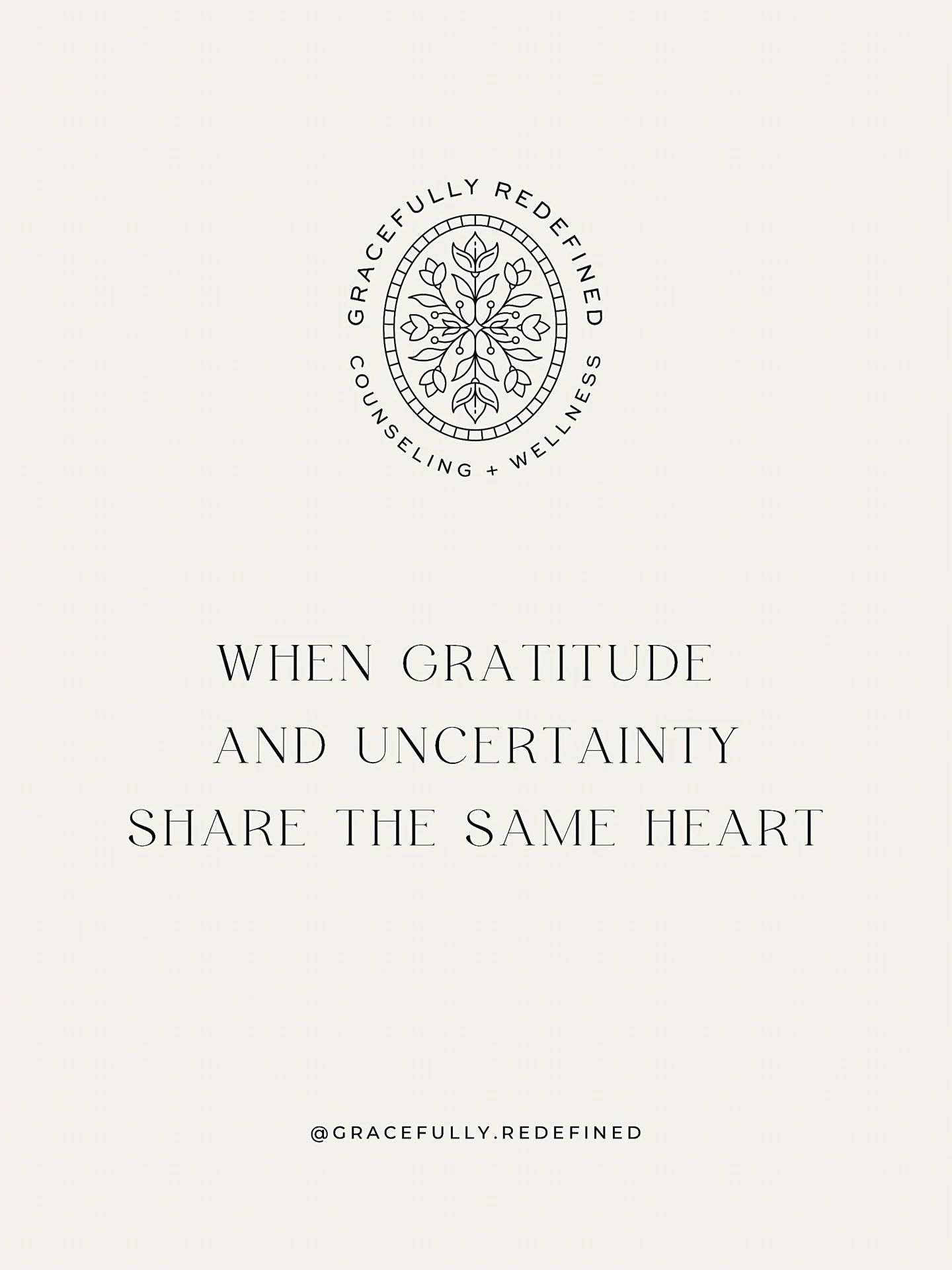 . 
 
🍂 When gratitude and uncertainty share the same heart. 

Thanksgiving invites us into a day that feels both sacred and tender &mdash; a pause to notice what has held us, shaped us, and stayed with us.

And yet, even in the warmth of this beauti