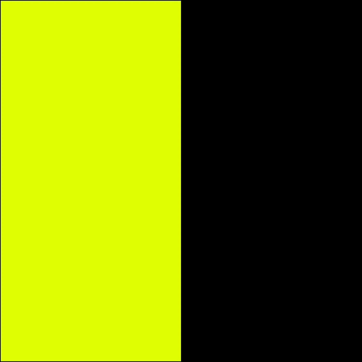 neon yellow-black color chip