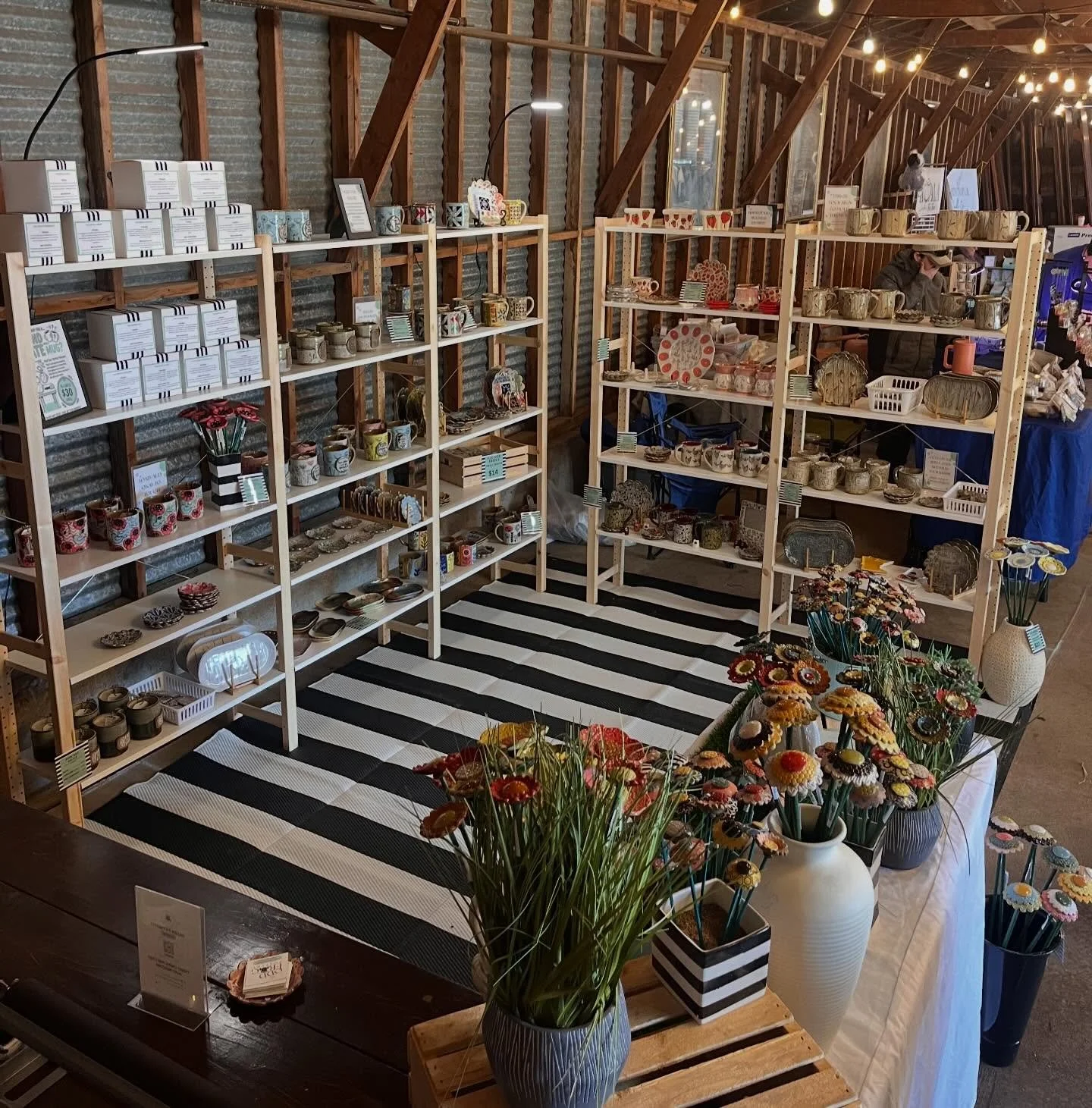 All set up and ready for a fun weekend 
Stop out to @erickson_farmstead  in Isanti today and tomorrow to shop over 60 vendors- all handmade artisans
10am to 5pm both days