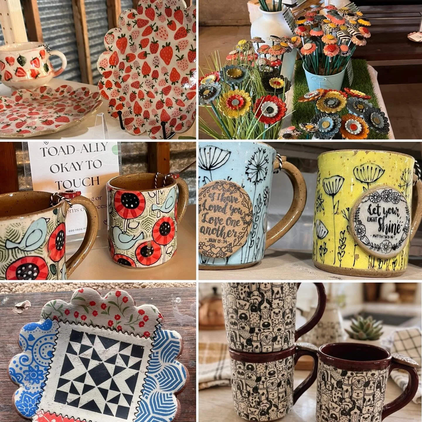 A humongous THANK YOU to everyone who stopped by my Odd Frog Pottery booth at Erickson Farmstead this weekend. Usually, after a big market, I am completely wiped out and ready for a long nap. But this time? It feels a little different&hellip;

Seeing