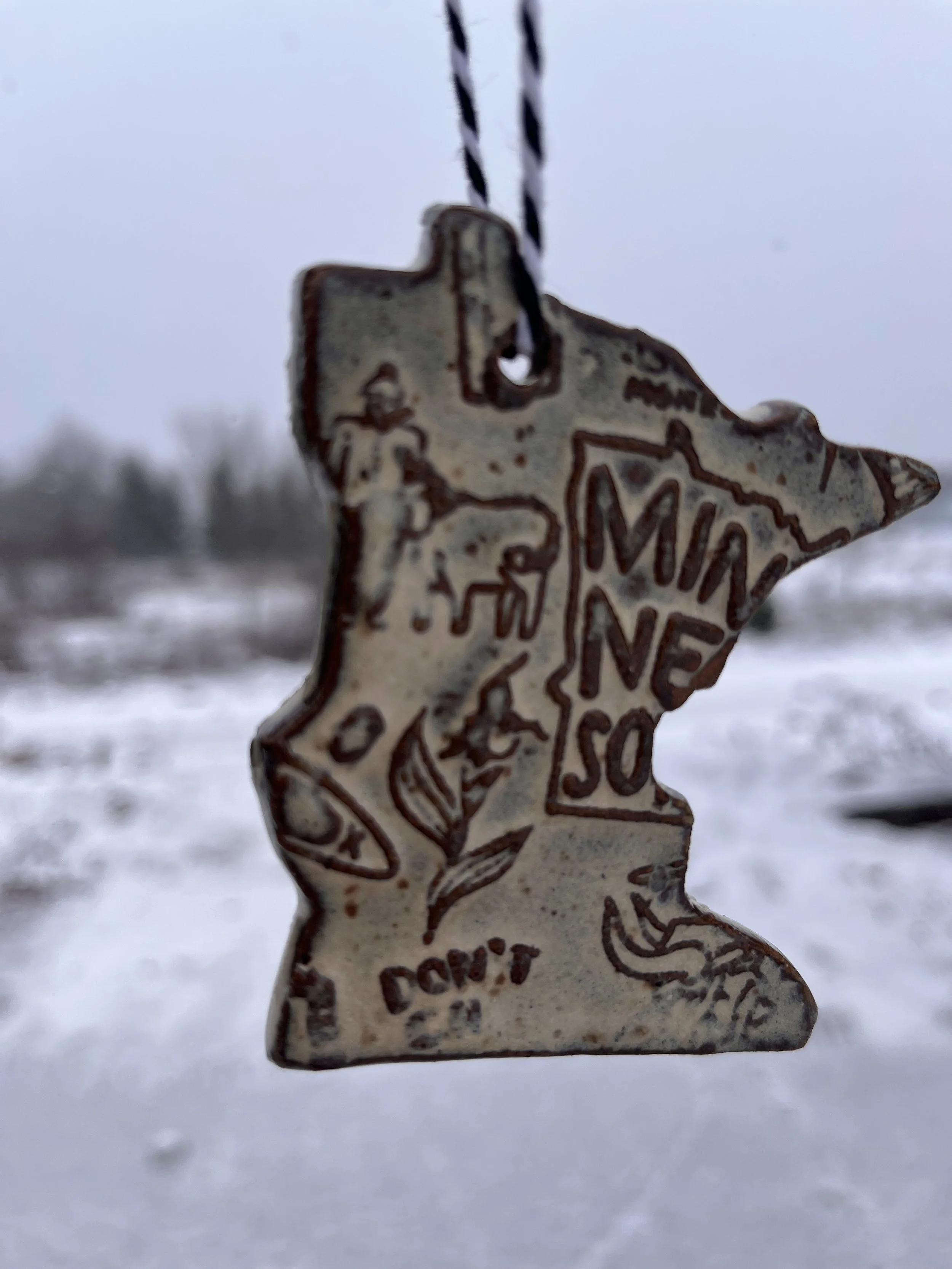 All things Minnesota ornament