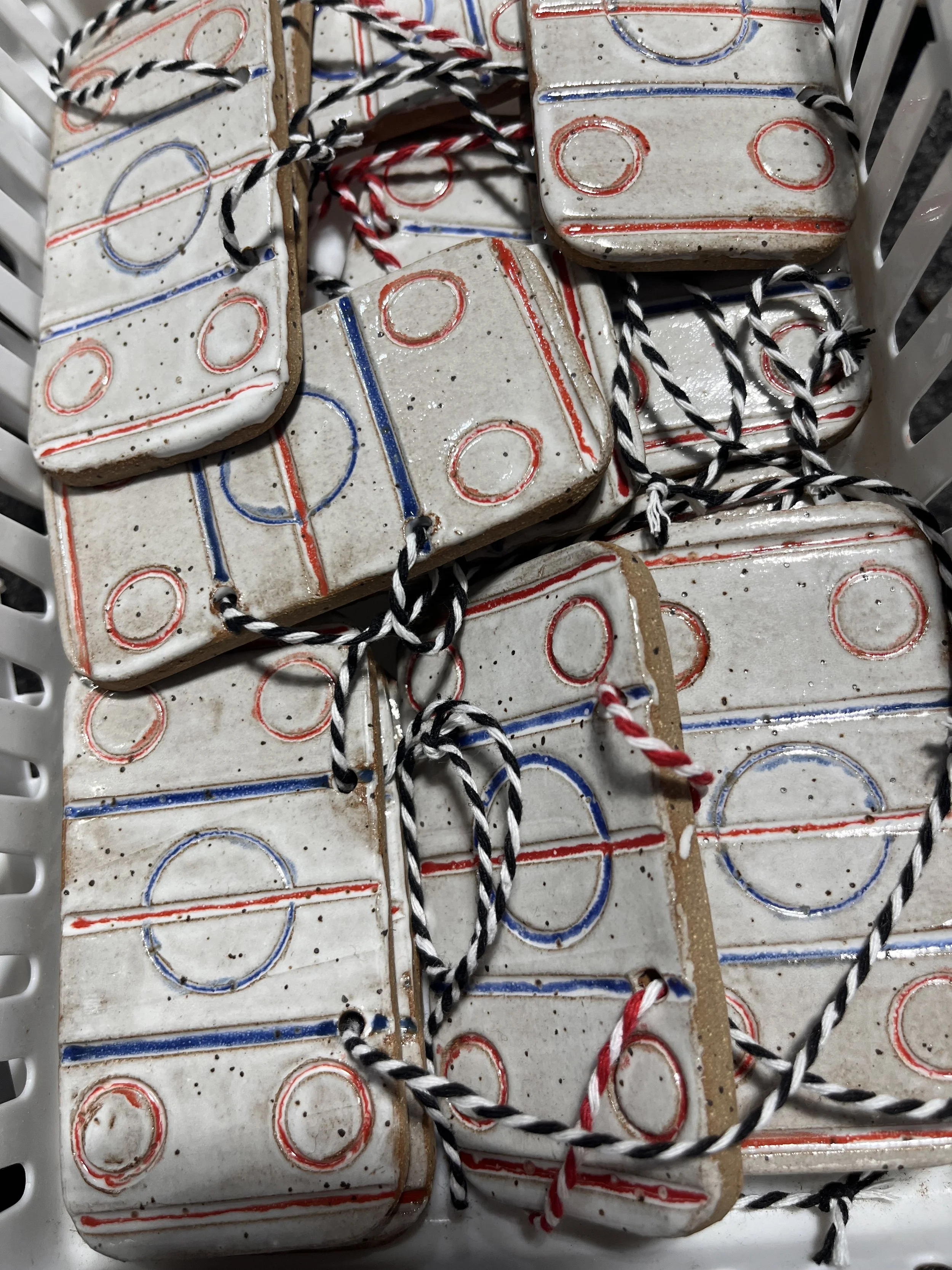 Hockey Rink ornament