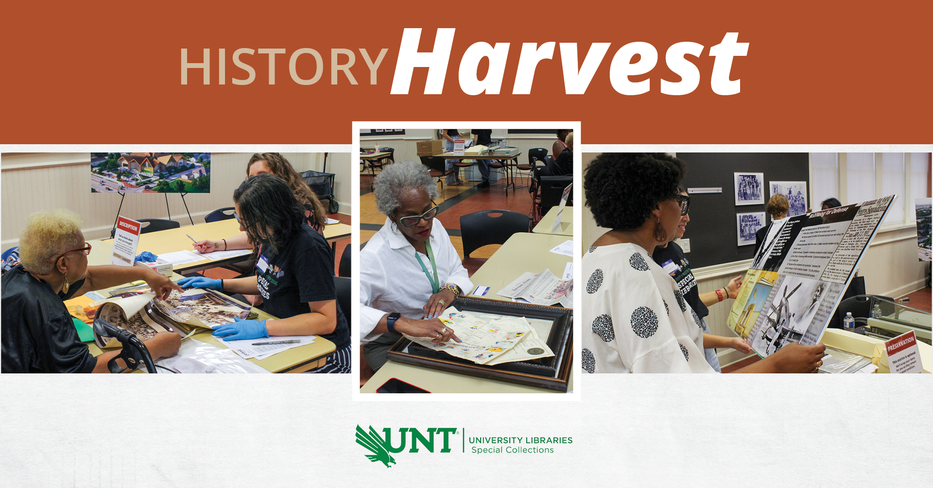 History Harvest with UNT
