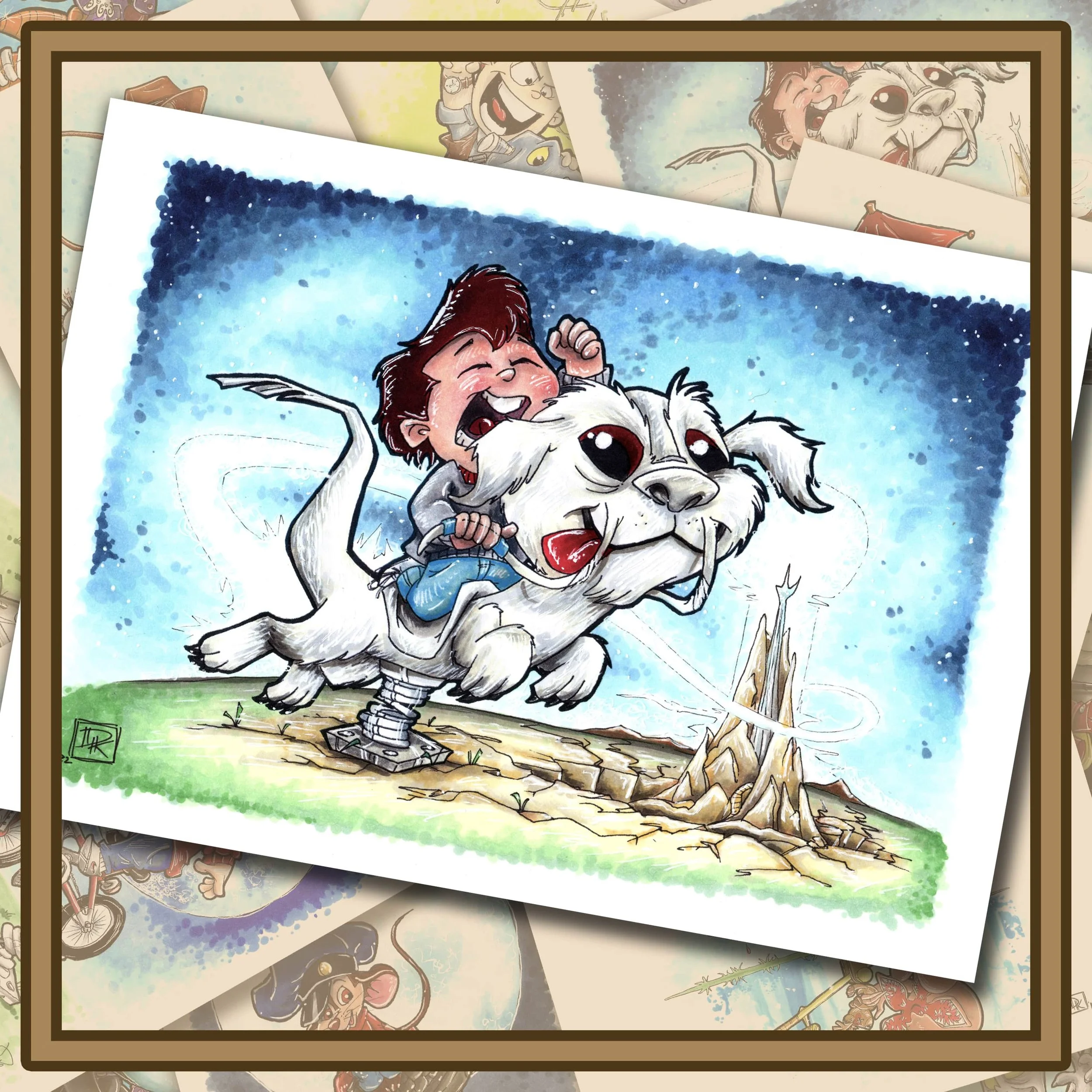 NEVERENDING STORY - BASTIAN & FALKOR