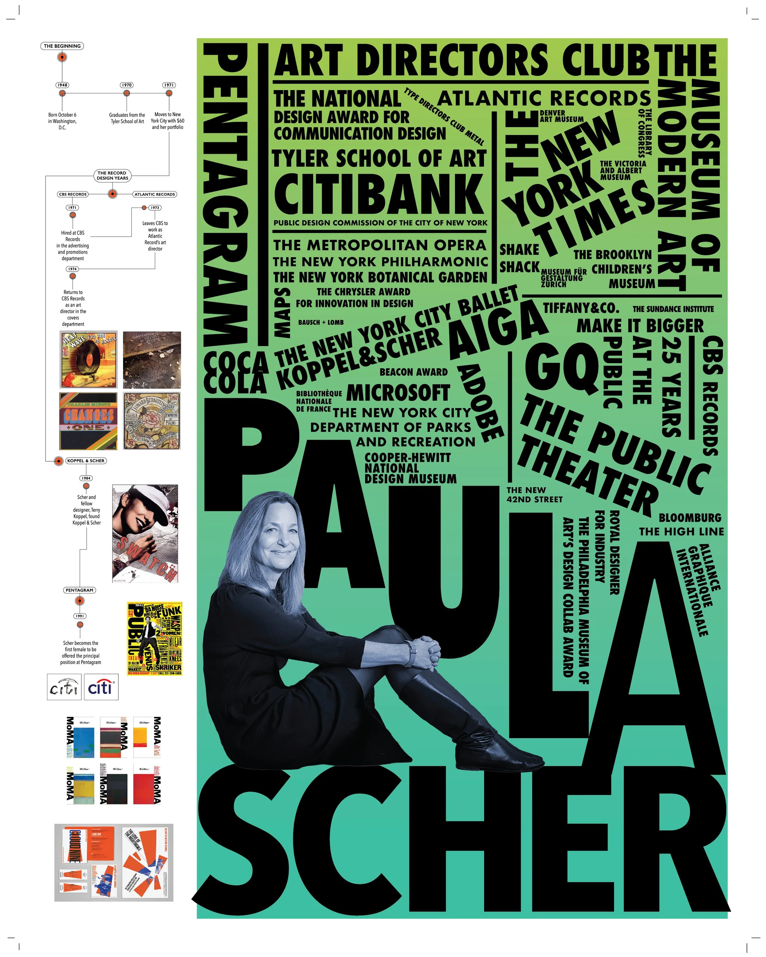 Paula Scher Mari Davis