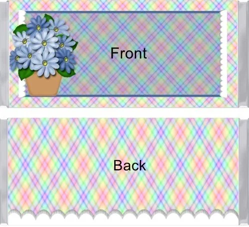 720. Flower Colorful Plaid